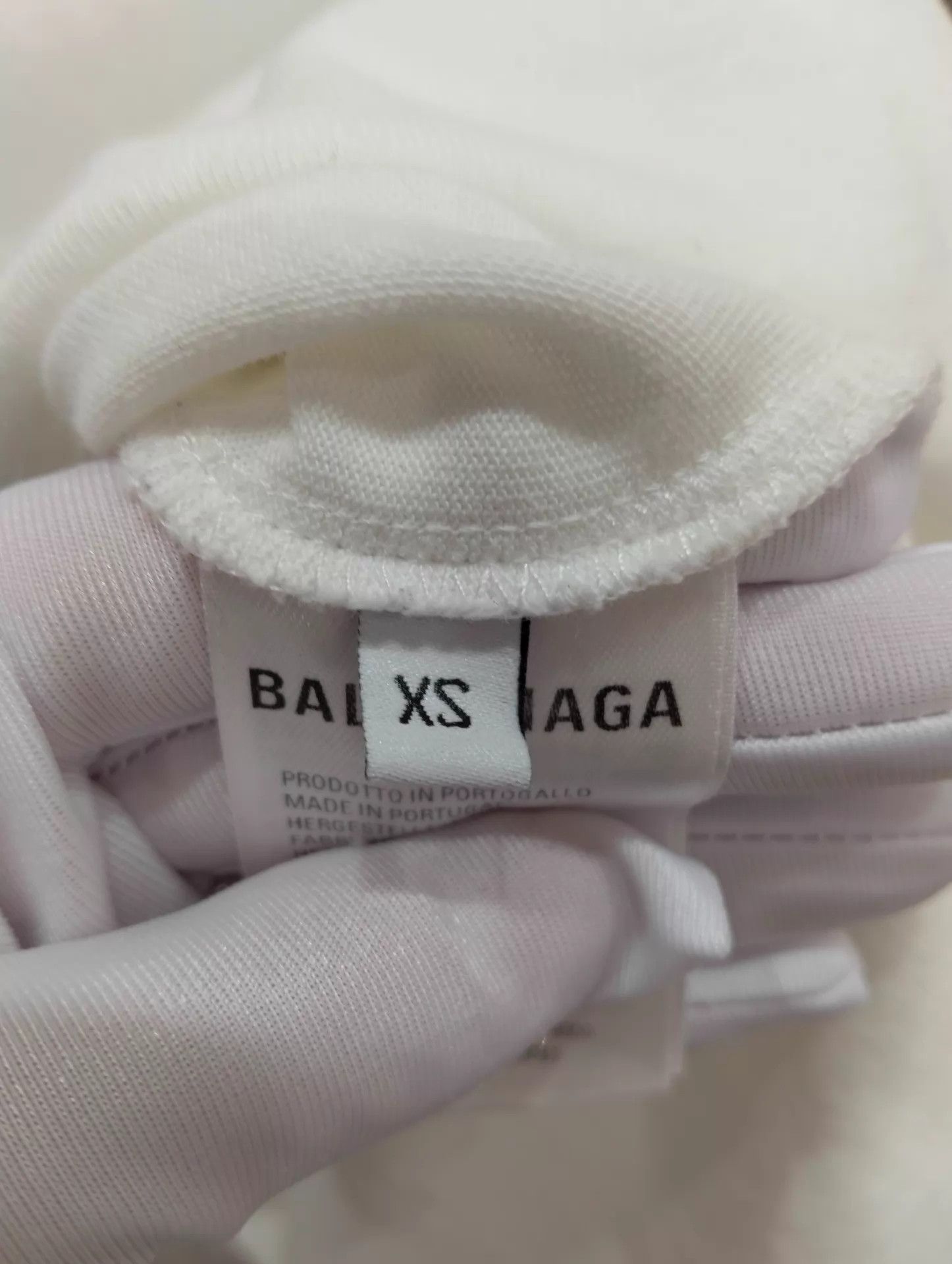 Balenciaga Balenciaga White Crew Neck Short Sleeve T-Shirt XS Size XS / US 0-2 / IT 36-38 - 6 Thumbnail