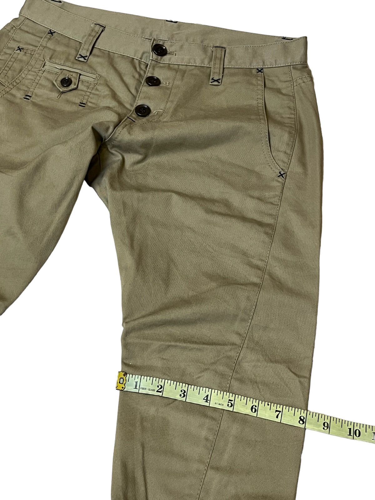 PPFM JAPANESE BRAND PPFM LOW RISE CHINOS PANT Size US 31 - 8 Thumbnail