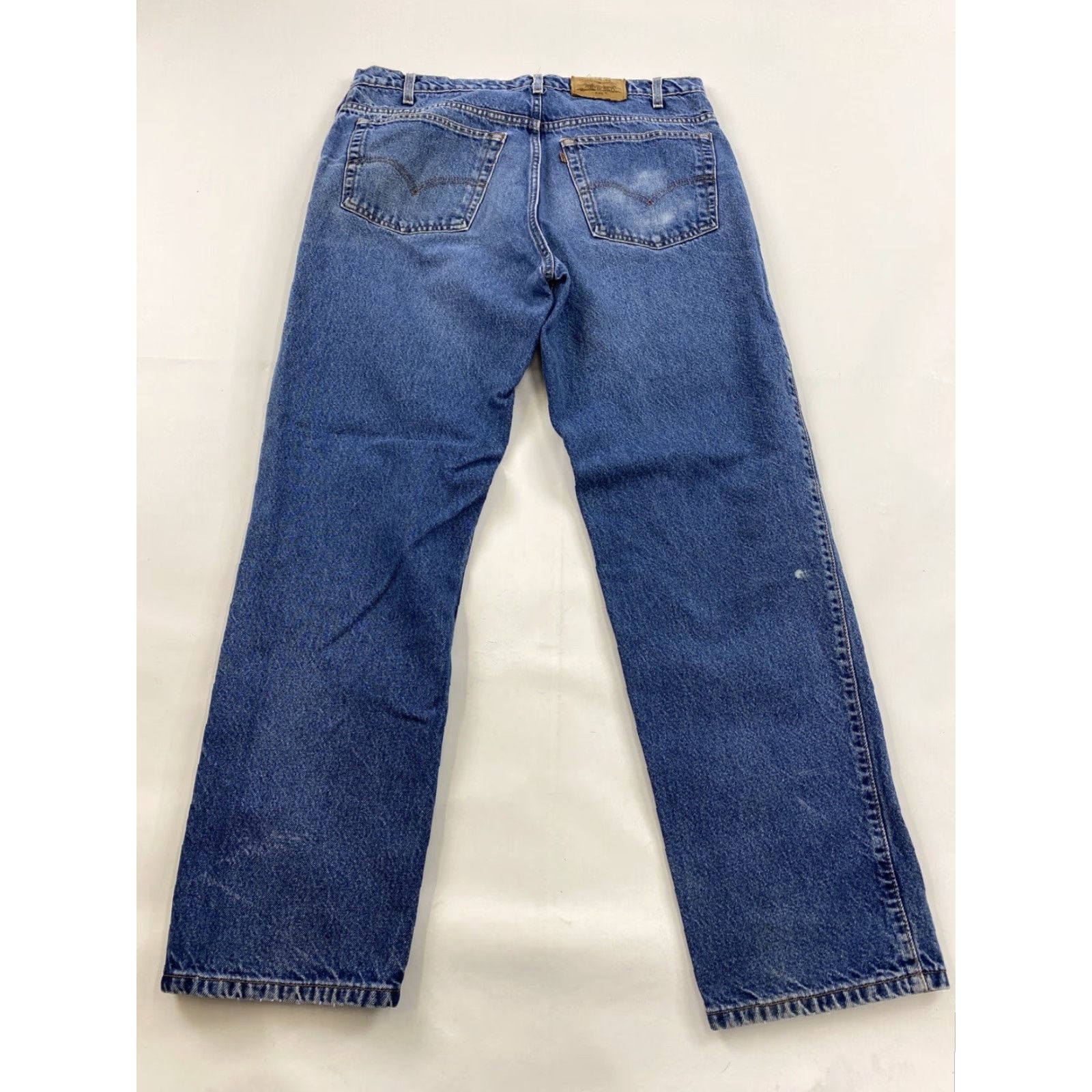 Levi's VINTAGE Levi's 540 Jeans Mens 38x32 Blue Orange Tag Straight Jeans Mens 38 Blue 540 Levi's Size US 38 / EU 54 - 2 Thumbnail