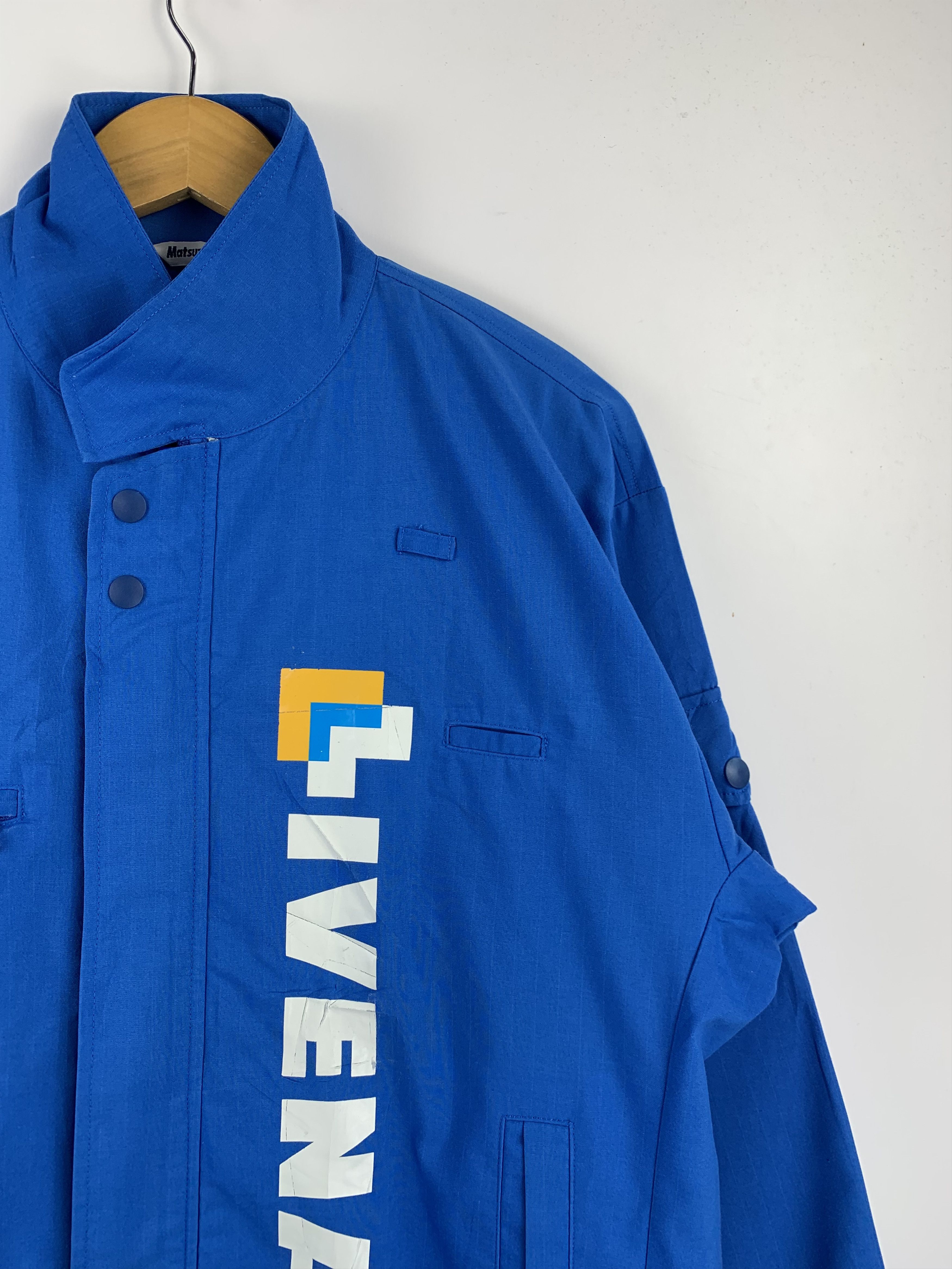 Japanese Brand Vintage Japanese Brand Livenas Workers Jacket J1537 Size US L / EU 52-54 / 3 - 6 Thumbnail