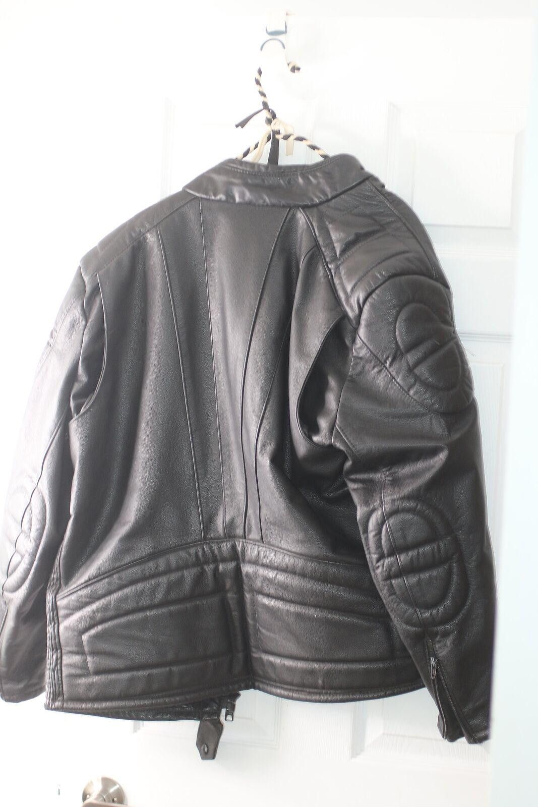 Other Sport-k-veste Biker leather coat St-Émile, Qc Canada Large Size US L / EU 52-54 / 3 - 2 Thumbnail