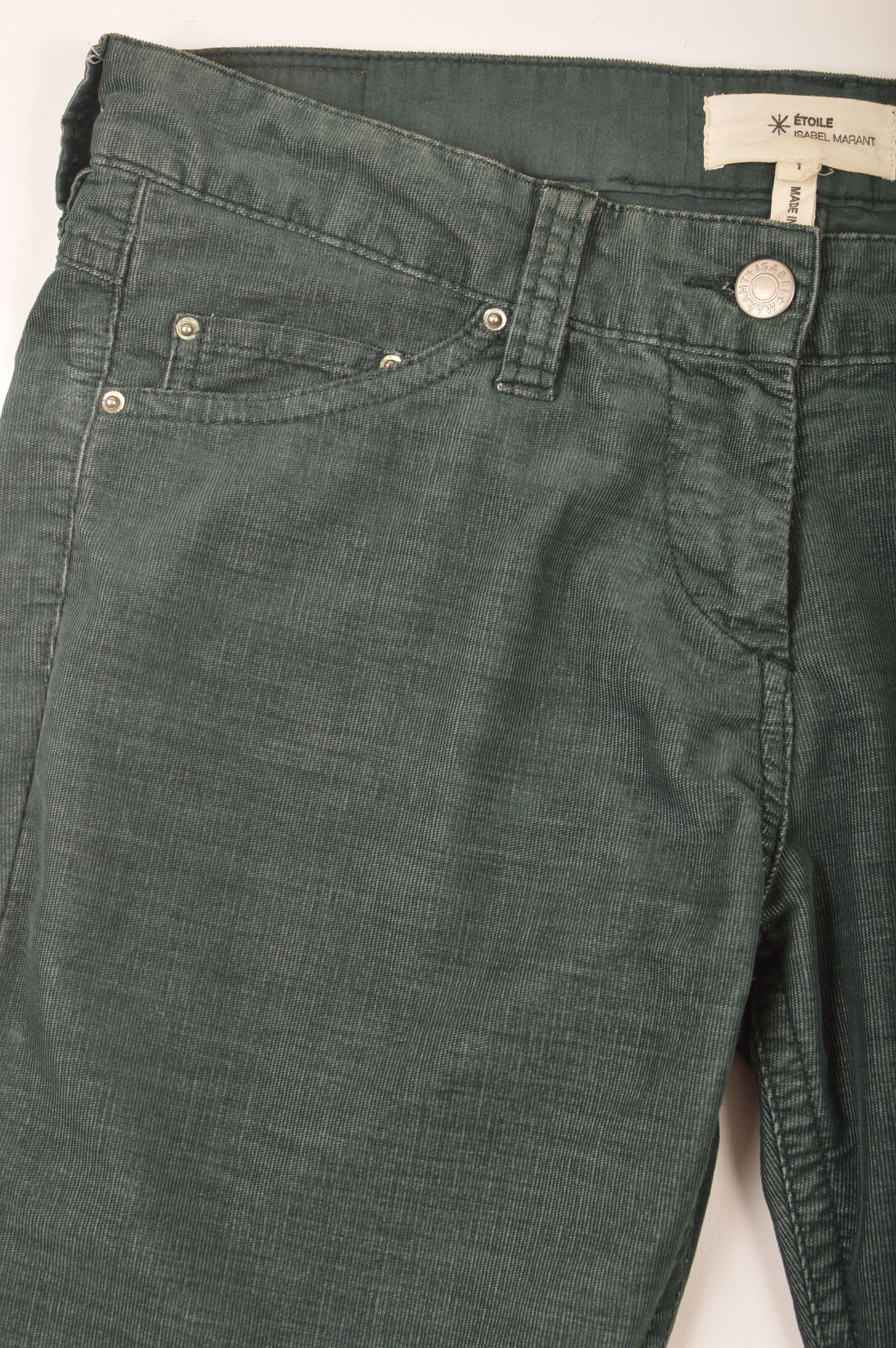 Isabel Marant × Isabel Marant Etoile Etoile Isabel Marant Cotton Blend Low-Rise Pants Size 25" / US 0 / IT 36 - 2 Thumbnail