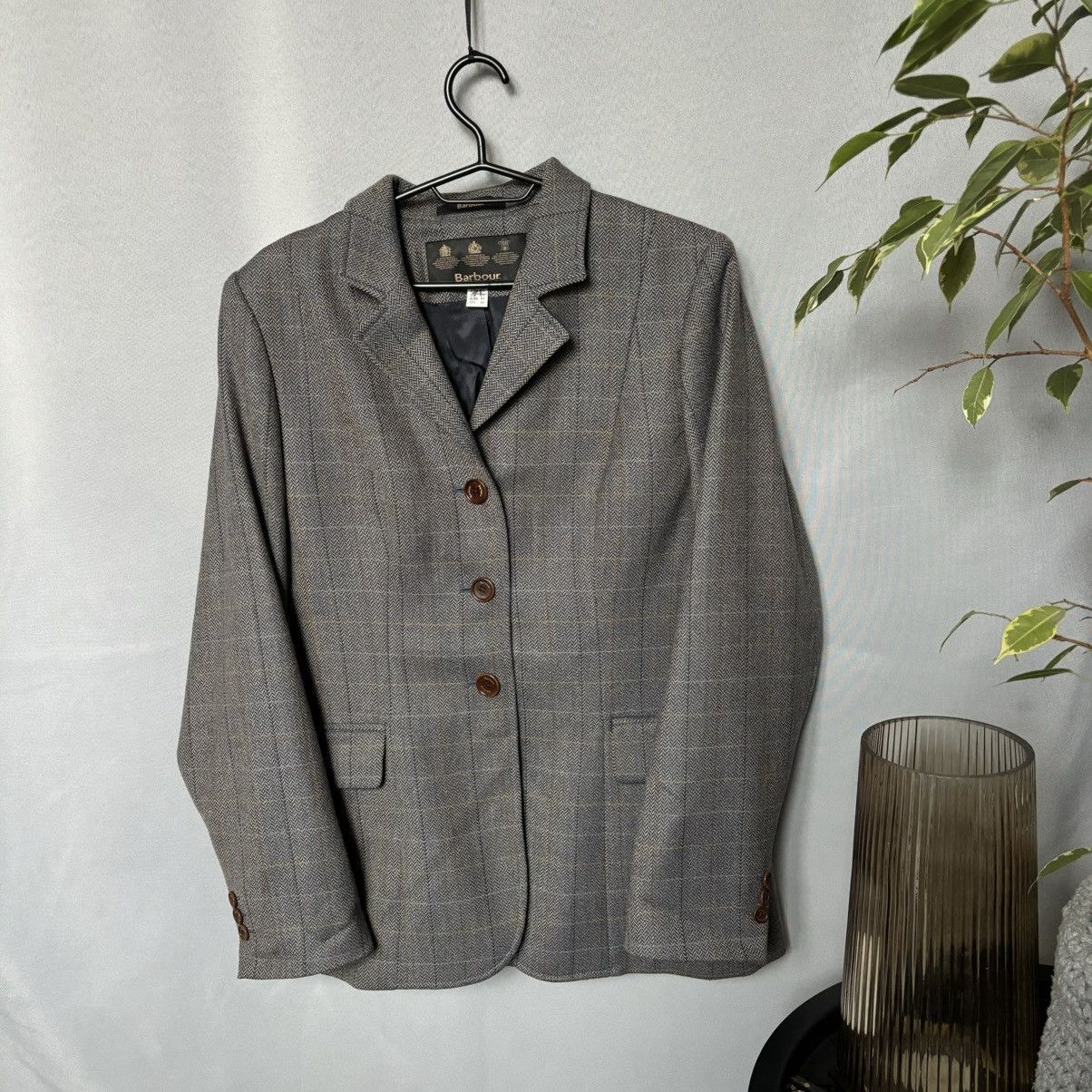 Barbour Barbour tweed blazer us 12 women’s vintage rare Size XL / US 12-14 / IT 48-50 - 1 Thumbnail