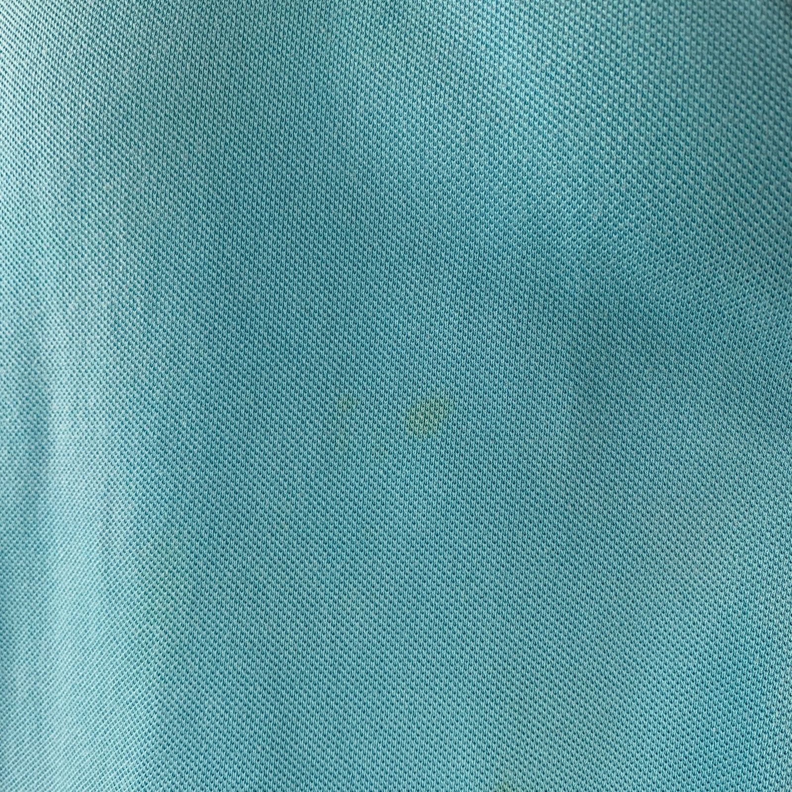 Lacoste LACOSTE Size L Blue Aqua Cotton Logo Patch Polo Size US L / EU 52-54 / 3 - 5 Thumbnail