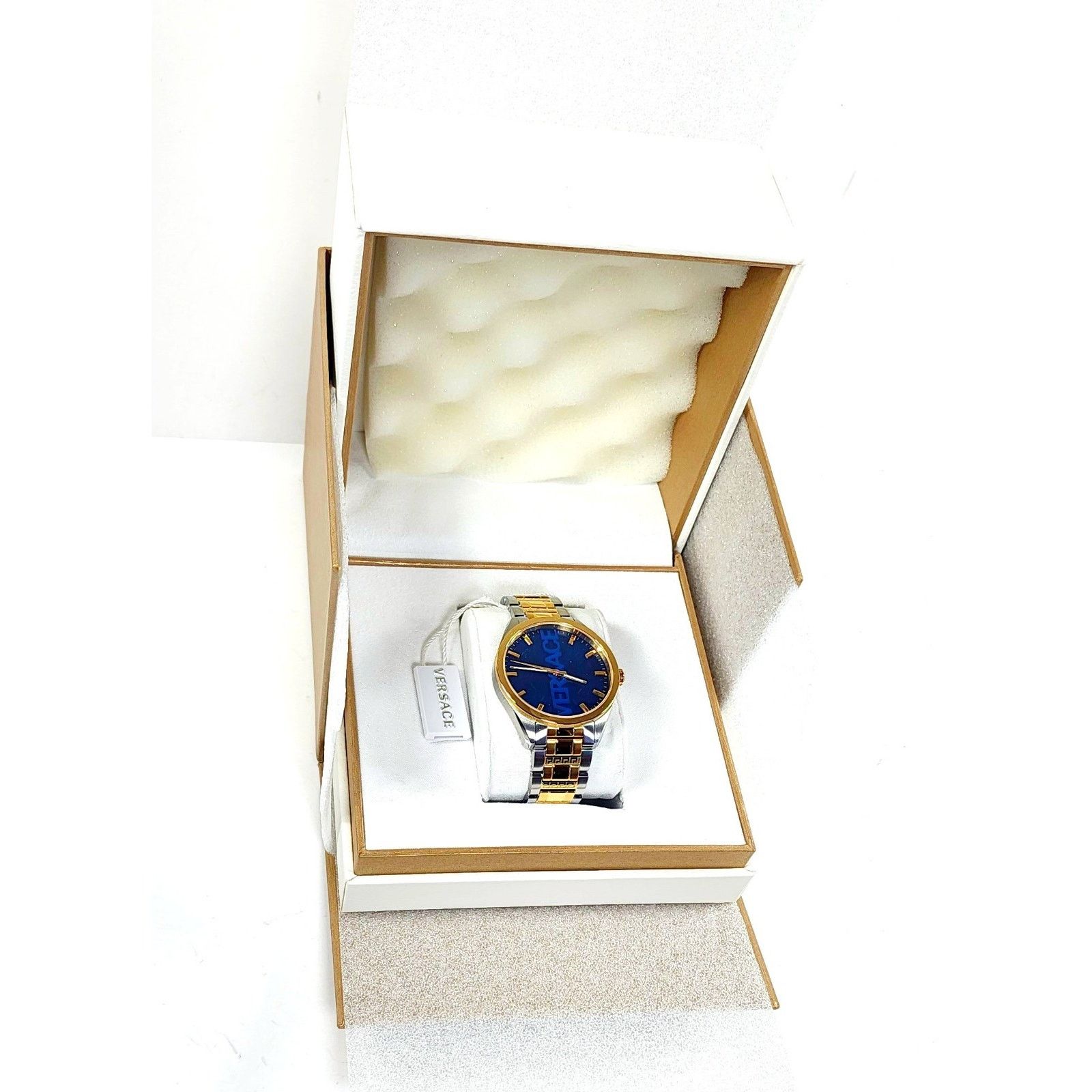 Versace VERSACE V-Vertical Wristwatch Water Resistant5ATM SWISS MADE Size ONE SIZE - 4 Thumbnail