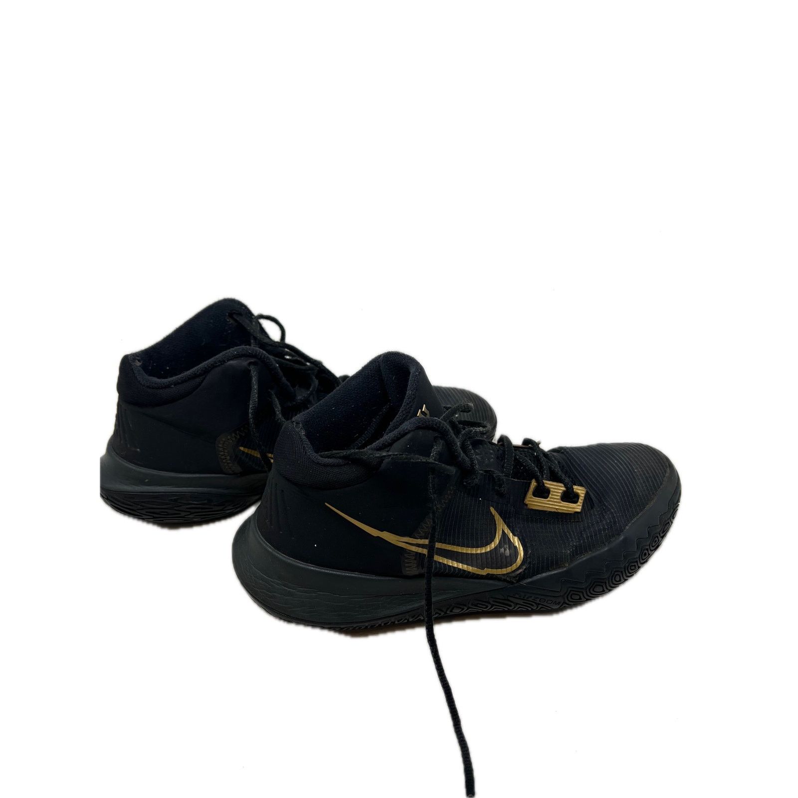 Nike Nike Kyrie Flytrap 4 Black Metallic Gold Mens 10 Size US 10 / EU 43 - 3 Thumbnail