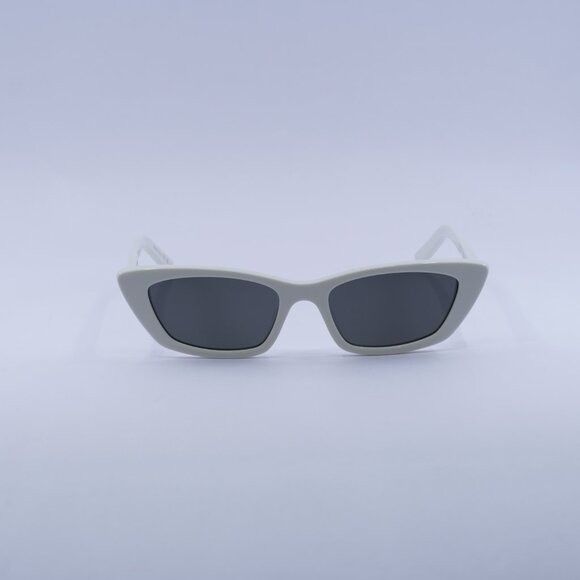 Saint Laurent Paris 🕶️ New Saint Laurent SL277 011 Sunglasses - White Frame Size ONE SIZE - 3 Thumbnail