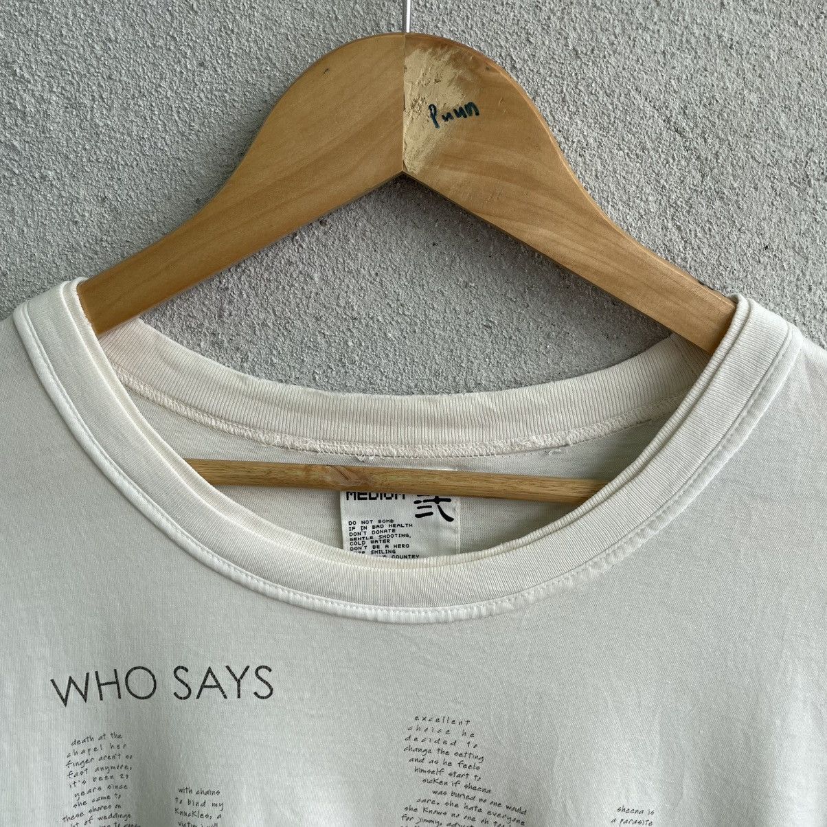 PPFM Vintage PPFM Statement Tee Shirt Size US M / EU 48-50 / 2 - 3 Thumbnail