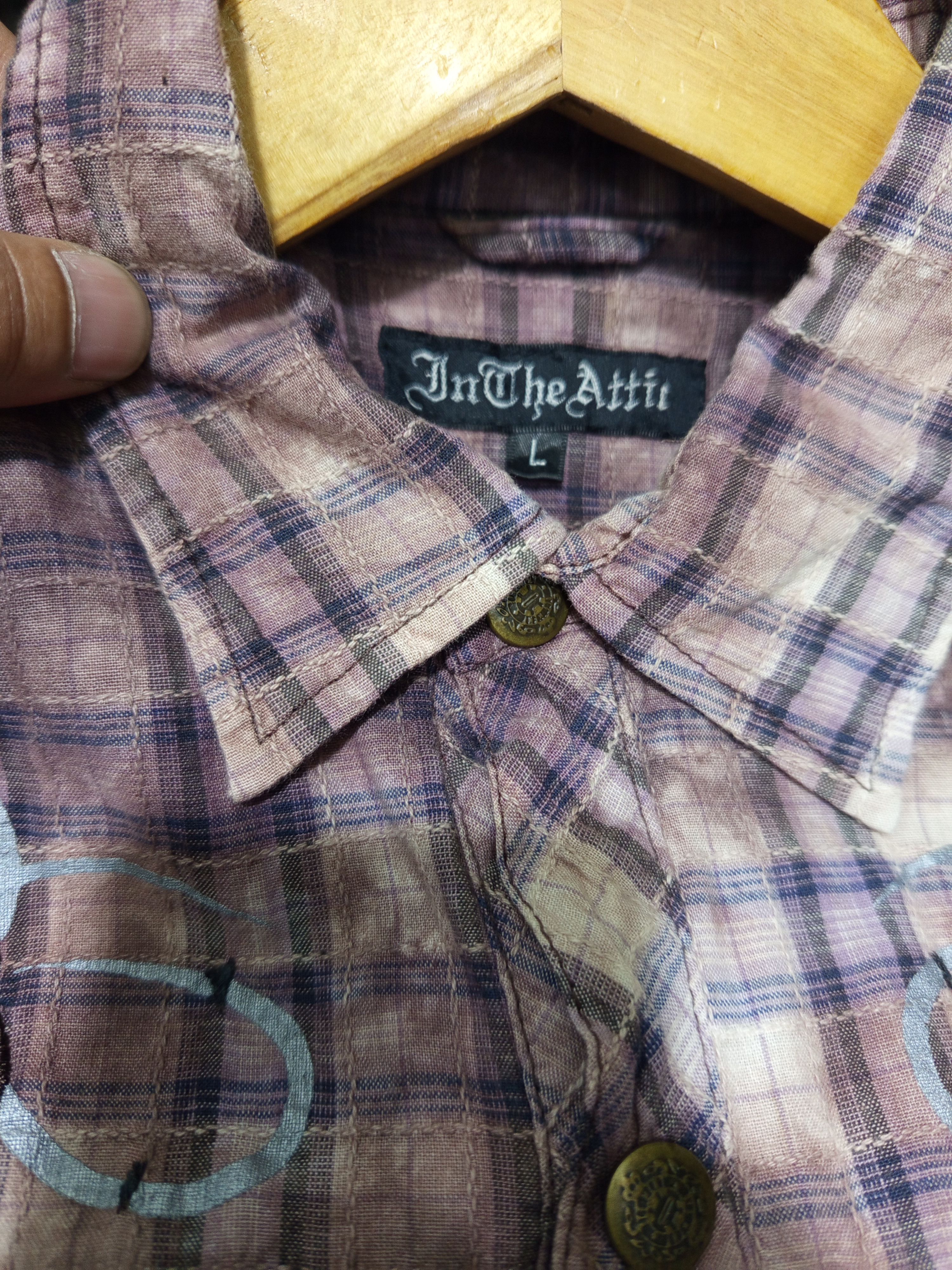 In The Attic In The Attic Western Plaid Snap Shirt Size US L / EU 52-54 / 3 - 9 Thumbnail