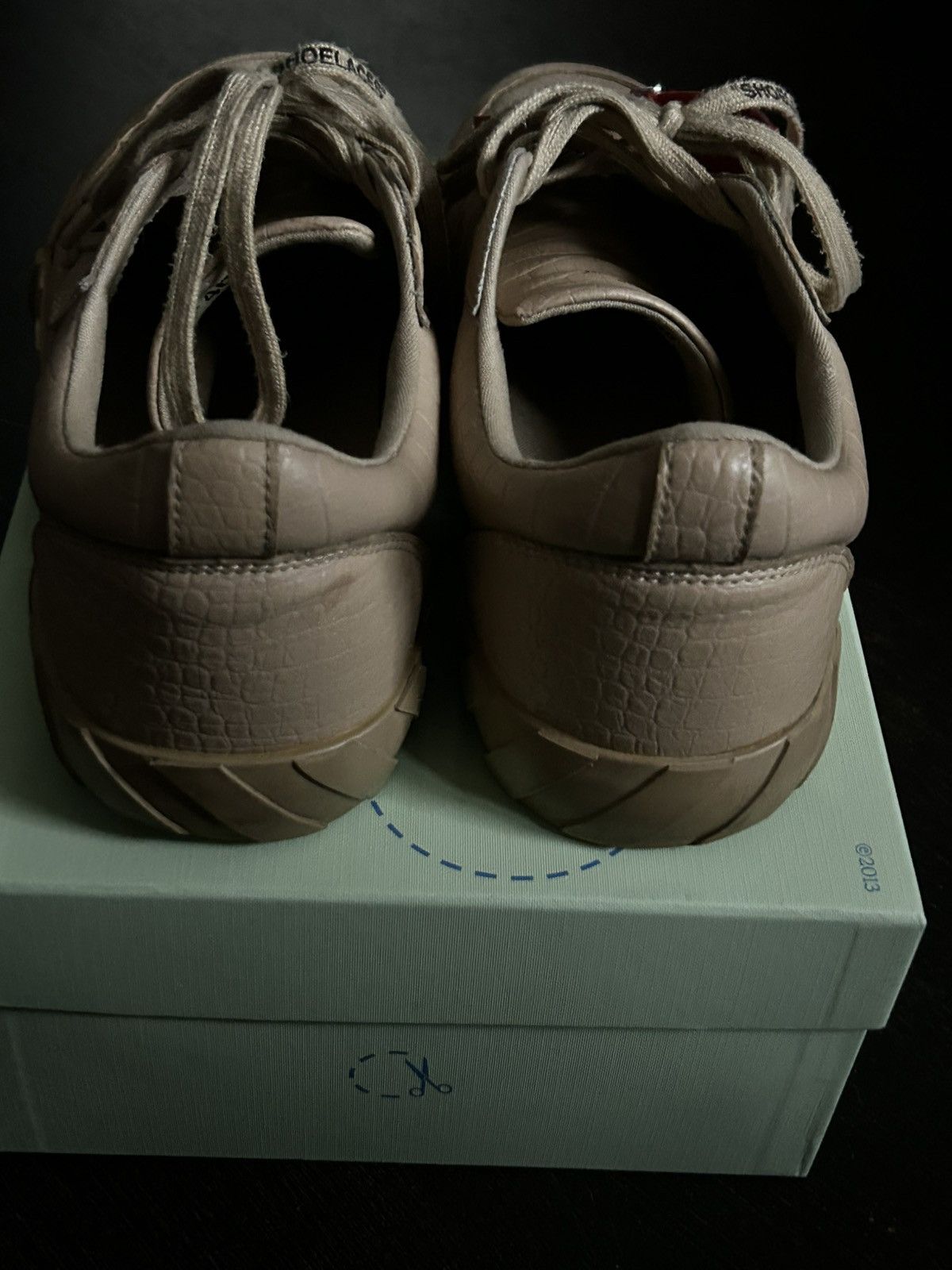 Off-White Off-White Vulcanized Croc Print Shoes Size US 13 / EU 46 - 4 Thumbnail