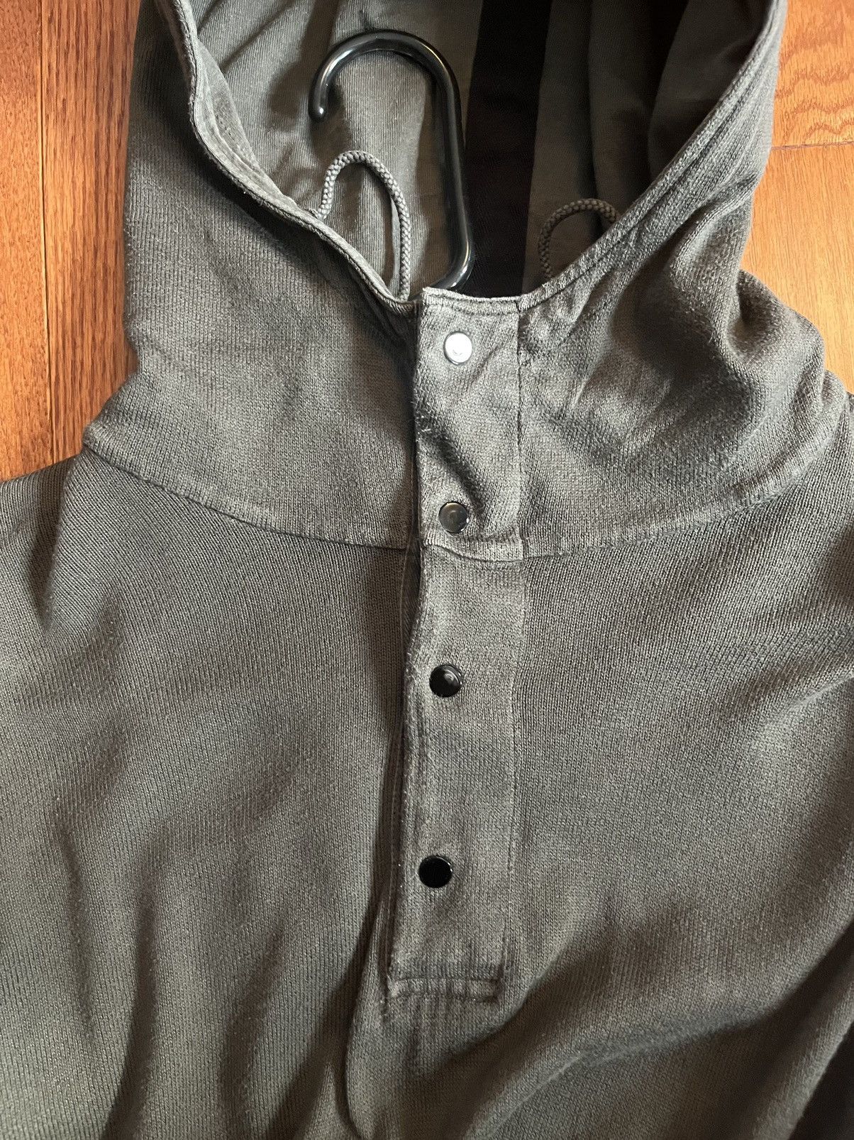 Stone Island Stone Island Patch Logo Hoodie Green Quarter Button Up Size US M / EU 48-50 / 2 - 3 Thumbnail