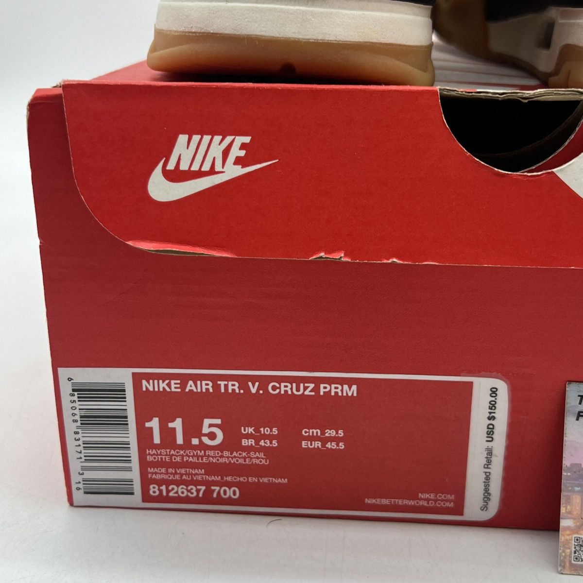 Nike Air tr Cruz wheat Size US 11.5 / EU 44-45 - 6 Thumbnail