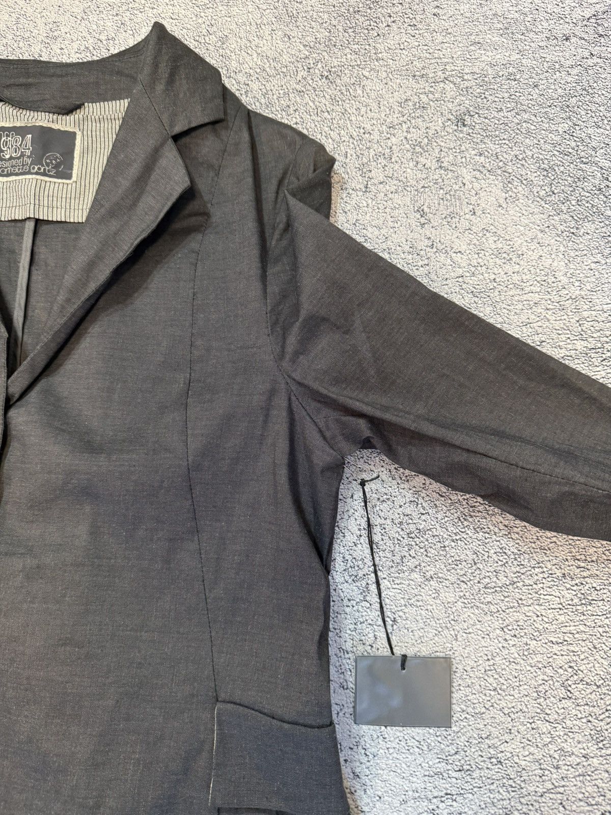 Annette Gortz Annette Gortz Women’s Blazer Shirt Dress Linen Germany 38 Size M / US 6-8 / IT 42-44 - 9 Thumbnail