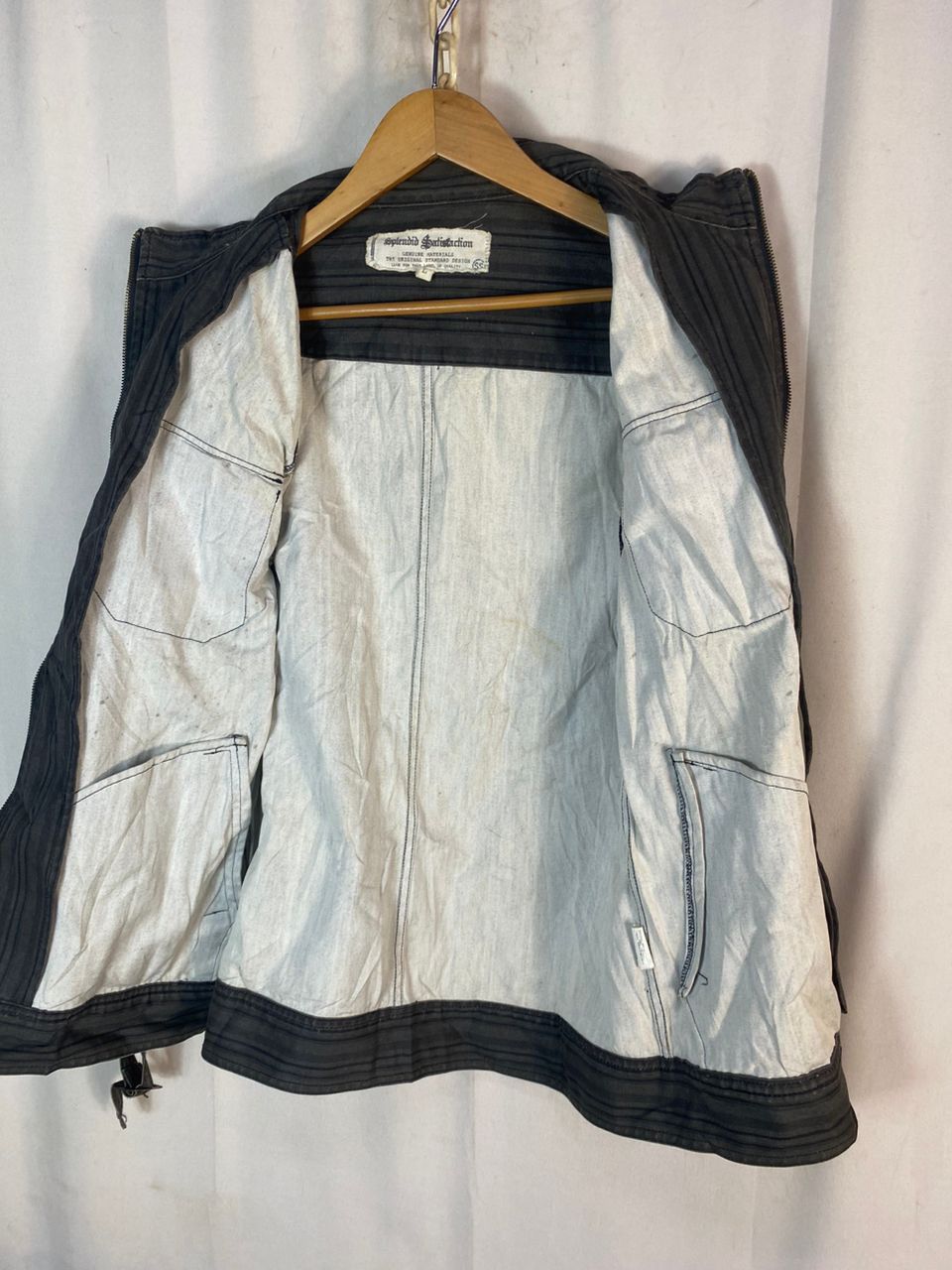 Japanese Brand Splendid satisfaction zipper jacket Size US S / EU 44-46 / 1 - 5 Thumbnail