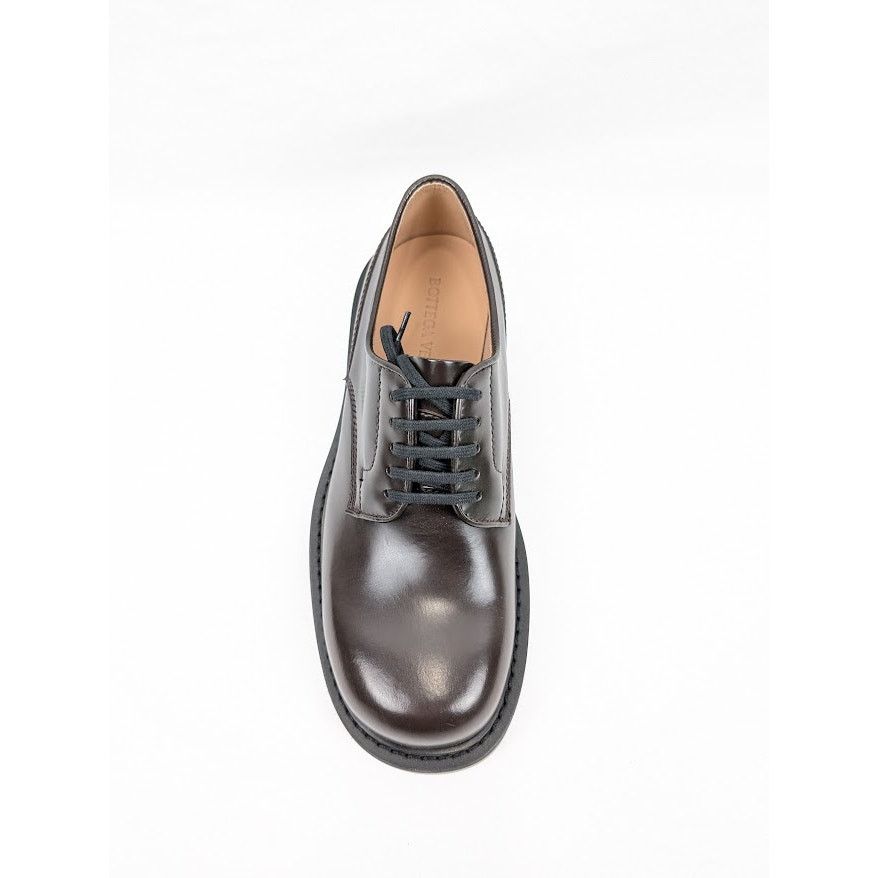 Bottega Veneta o1rshd1 Brushed Calfskin Scarpa Pelle Boots in Espresso Size US 7.5 / EU 40-41 - 9 Thumbnail