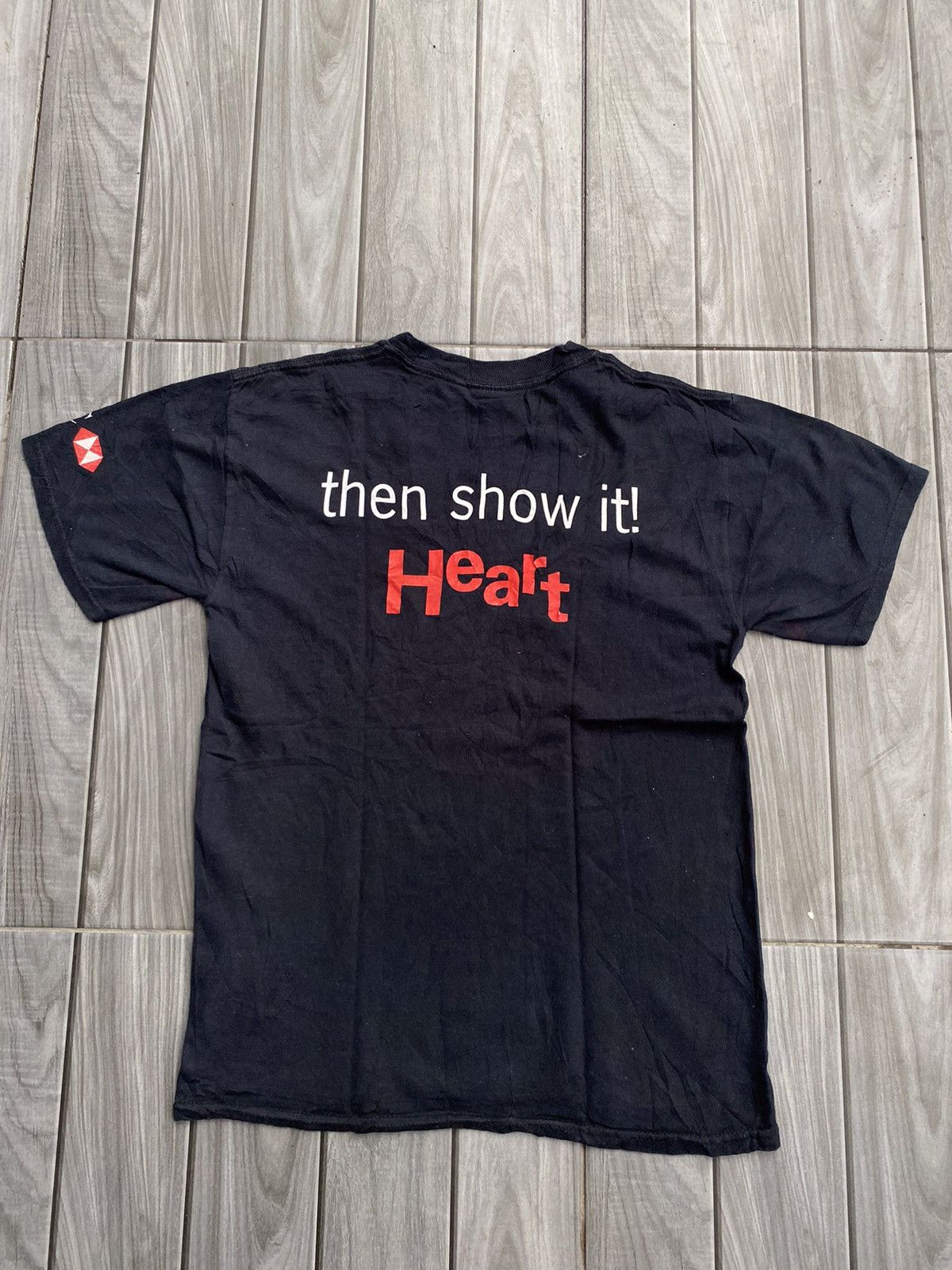 Jerzees × Vintage Vintage hsbc got heart ? Tee Size US S / EU 44-46 / 1 - 3 Thumbnail
