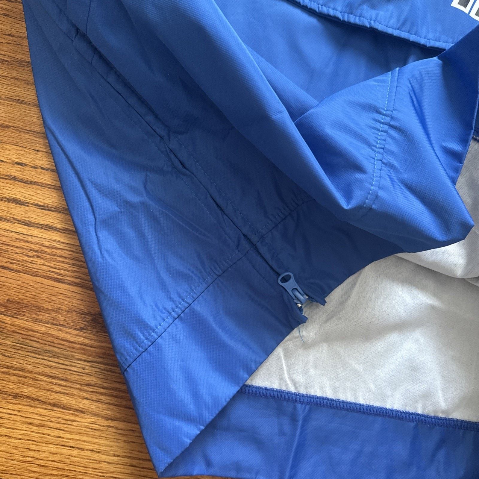 Black Pyramid Black Pyramid Jacket. Blue and Yellow. Windbreaker with hood Size US XL / EU 56 / 4 - 9 Thumbnail
