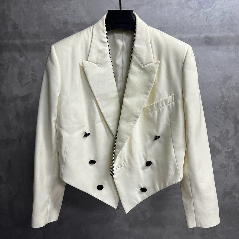 Louis Vuitton Louis Vuitton Pearl V-Neck Solid Stripe Blazer jacket 2502 Size XS / US 0-2 / IT 36-38 - 1 Thumbnail