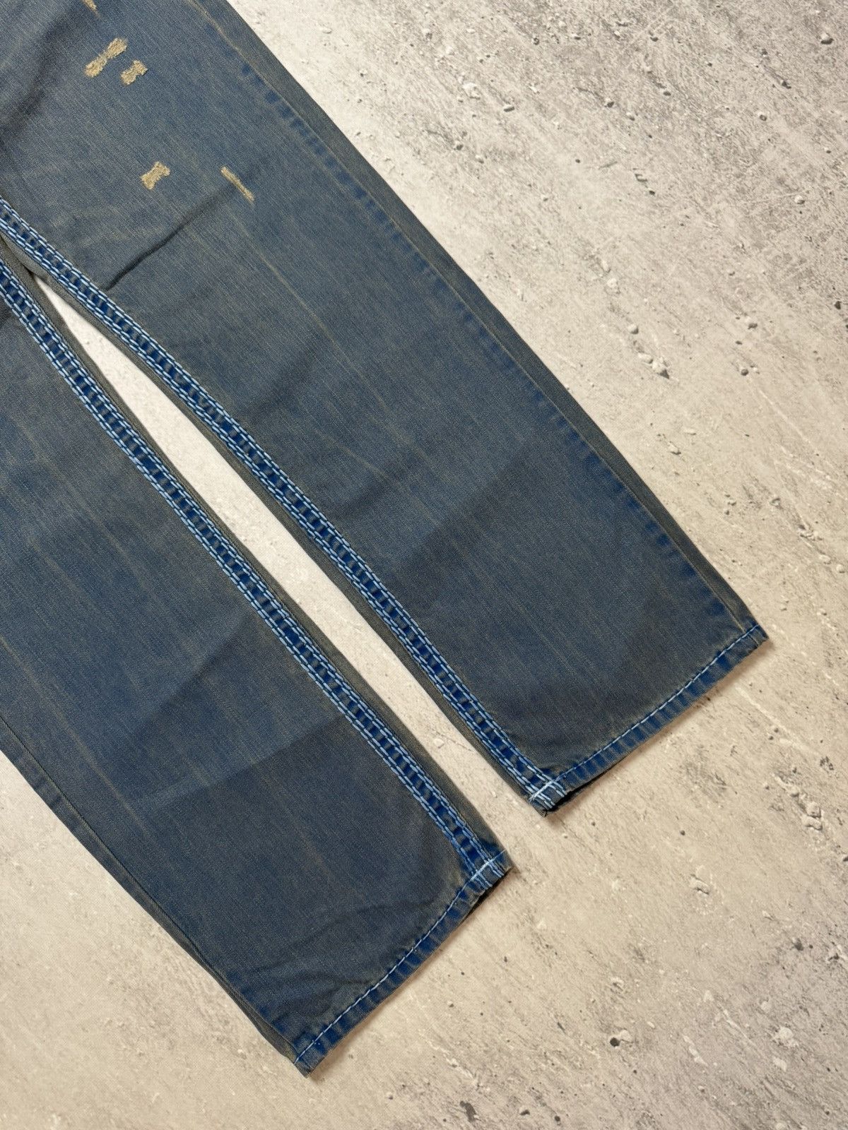 True Religion True Religion Vintage Ricky Super T Distressed Y2K Jeans Size US 36 / EU 52 - 6 Thumbnail