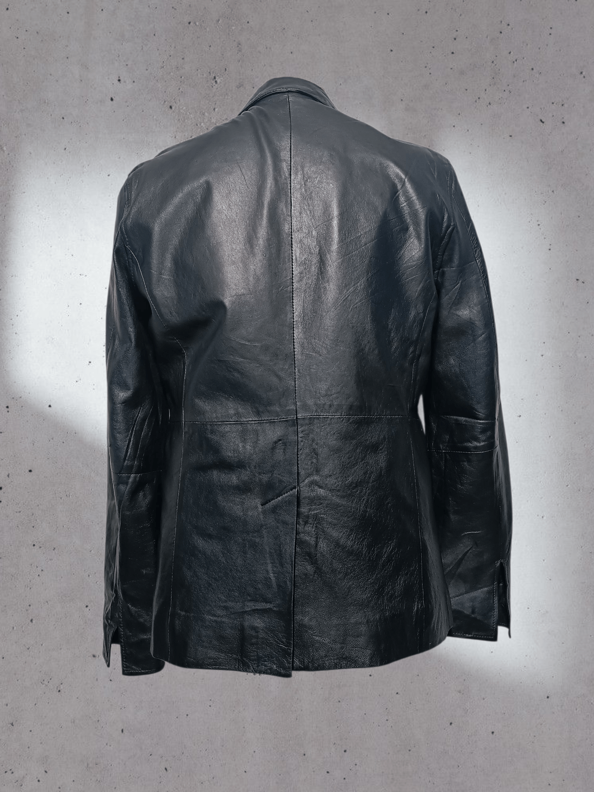Vanquish Vanquish Leather Blazer Black 1 Button Japan Size US M / EU 48-50 / 2 - 5 Thumbnail