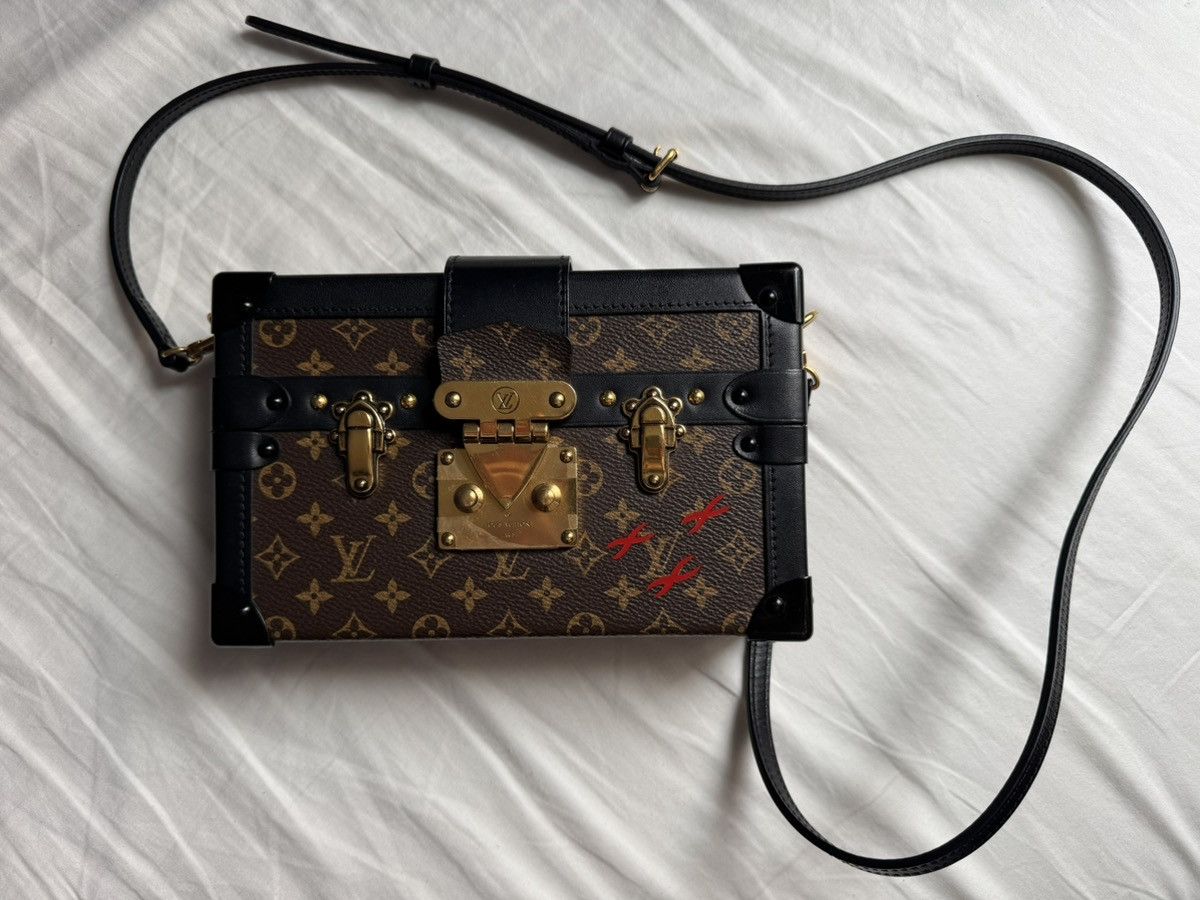Louis Vuitton Louis Vuitton Petite Malle brown monogram canvas Size ONE SIZE - 1 Thumbnail