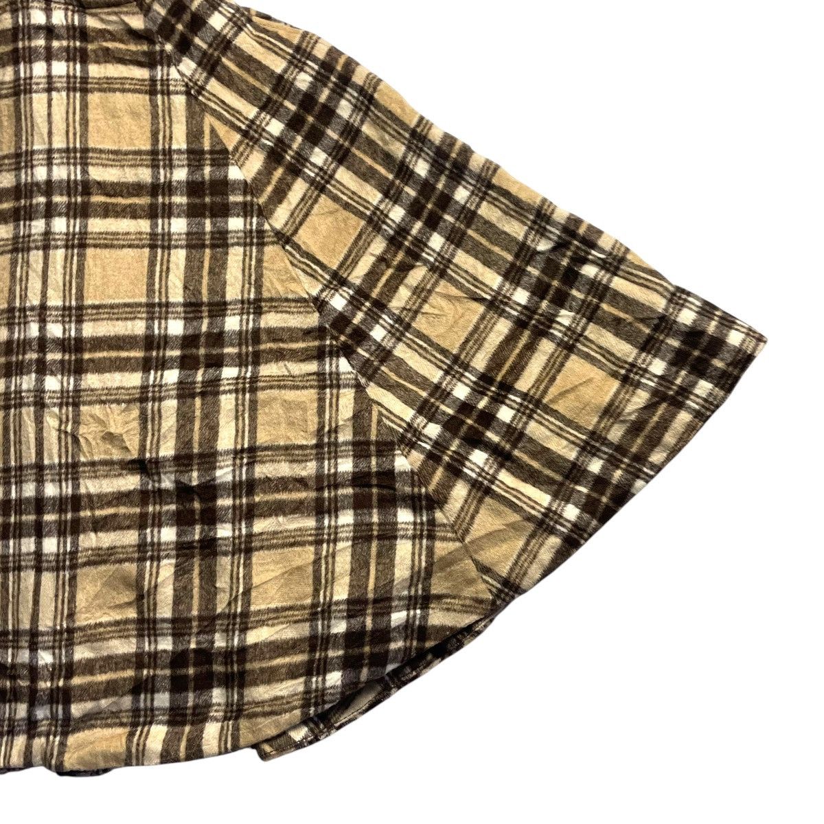 If Six Was Nine 🇯🇵 SKY BOMBER WOOL LINED FLEECE FUR HOODIE DUFFLE PONCHO Size US L / EU 52-54 / 3 - 10 Thumbnail