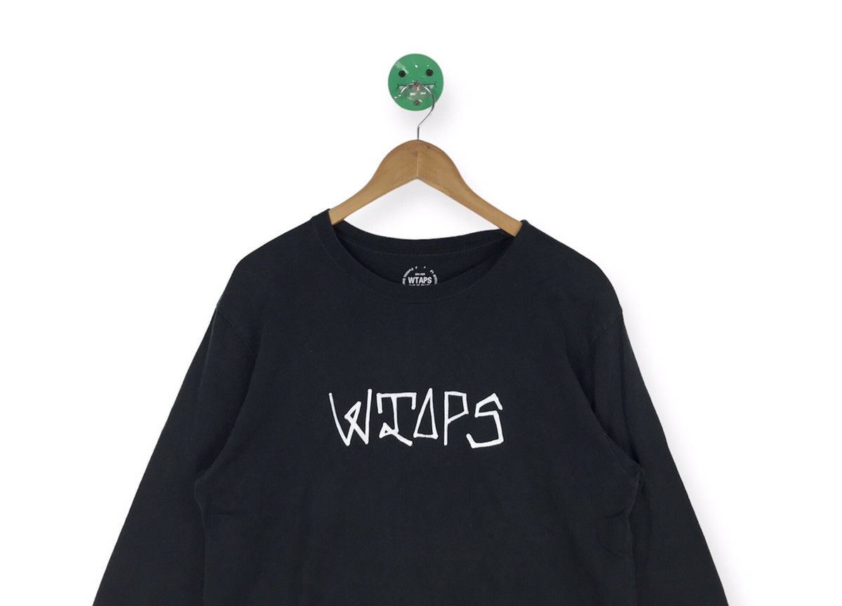 Wtaps Wtaps Long Sleeve Tshirt Black Colour Nice Design Size US L / EU 52-54 / 3 - 2 Thumbnail