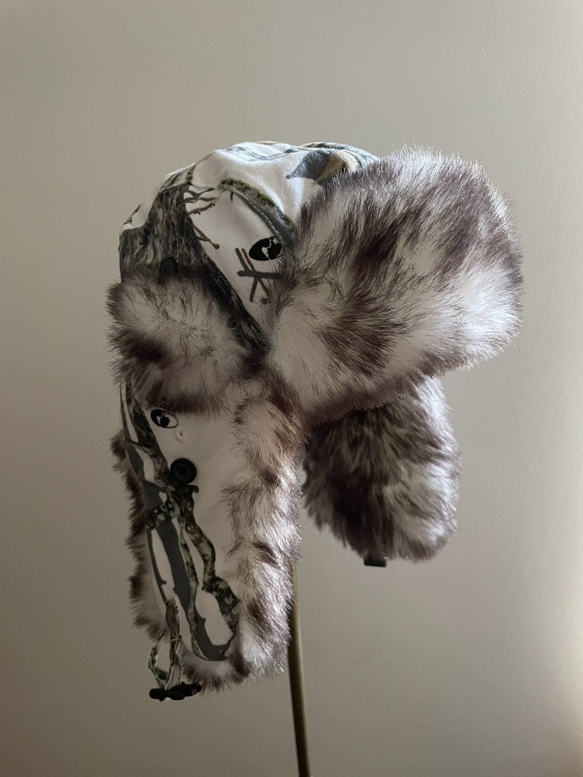 Japanese Brand × Realtree Härkila white realtree ushatka hat Size 32 - 2 Thumbnail