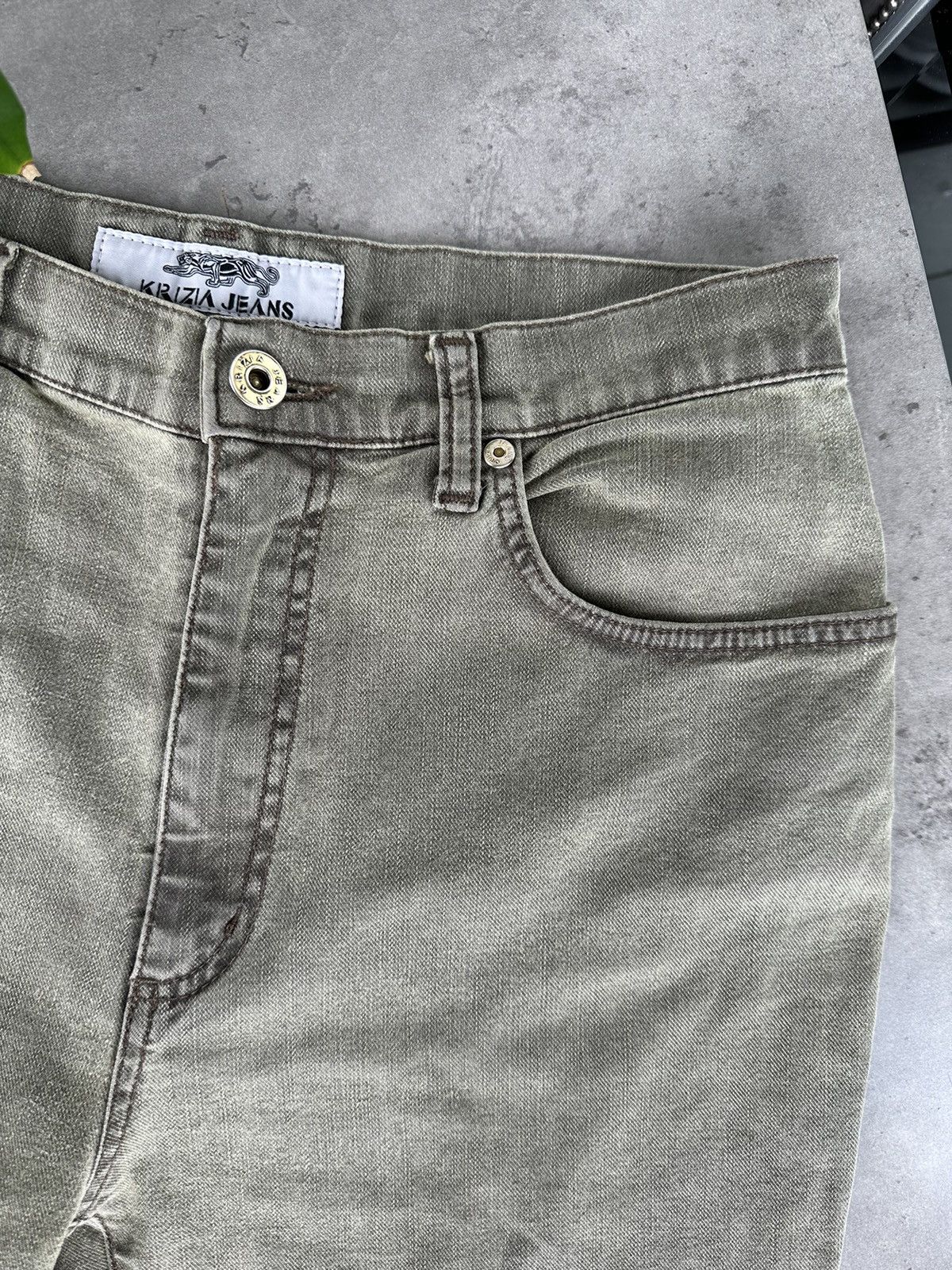 Krizia Uomo Krizia Green Jeans Size US 30 / EU 46 - 5 Thumbnail