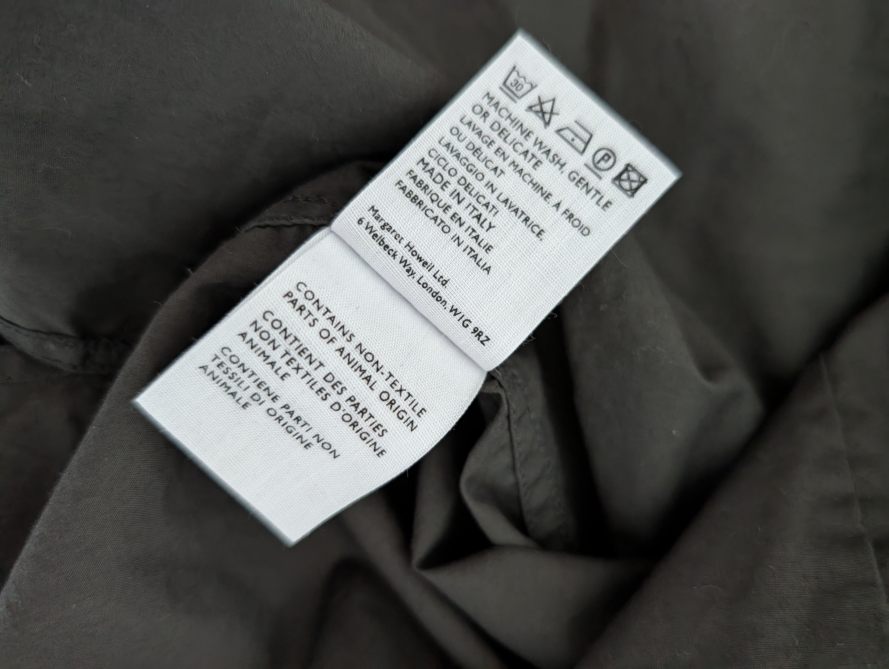 Margaret Howell Offset Placket Shirt Dark Green Size US S / EU 44-46 / 1 - 6 Thumbnail