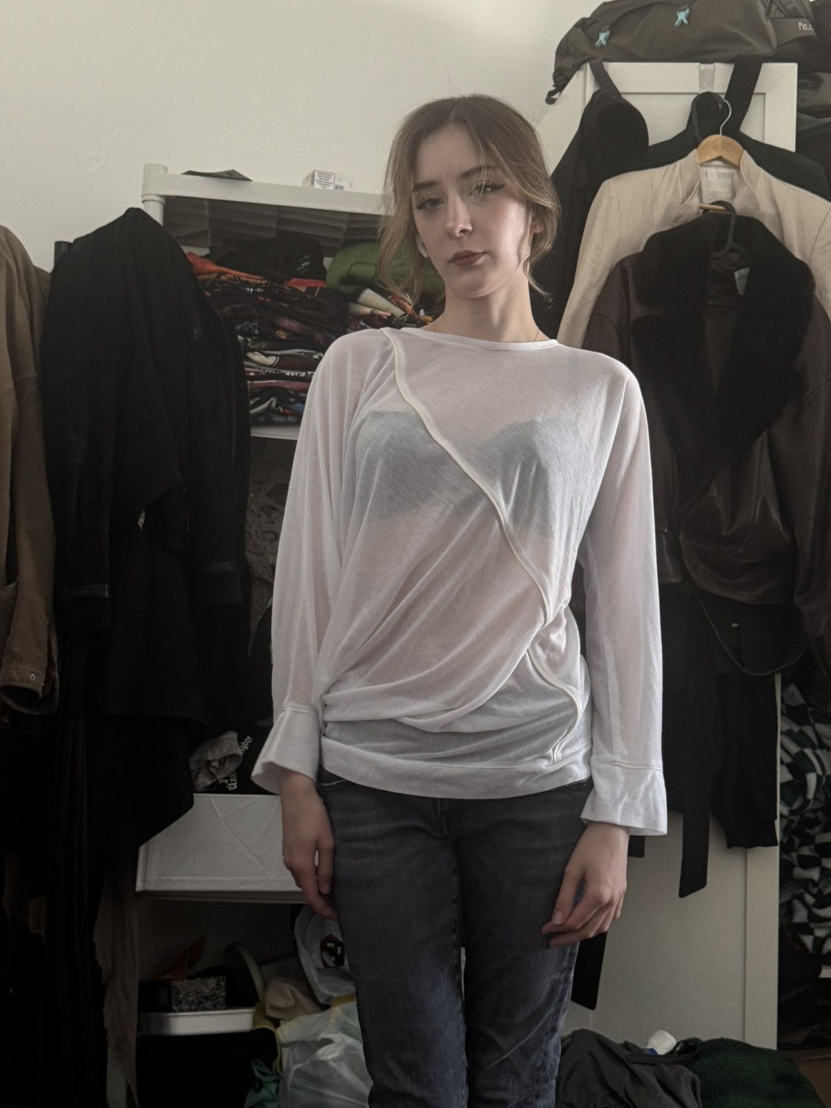 Sandrine Philippe Sandrine Philippe Paris sweep shirt Size S / US 4 / IT 40 - 5 Thumbnail
