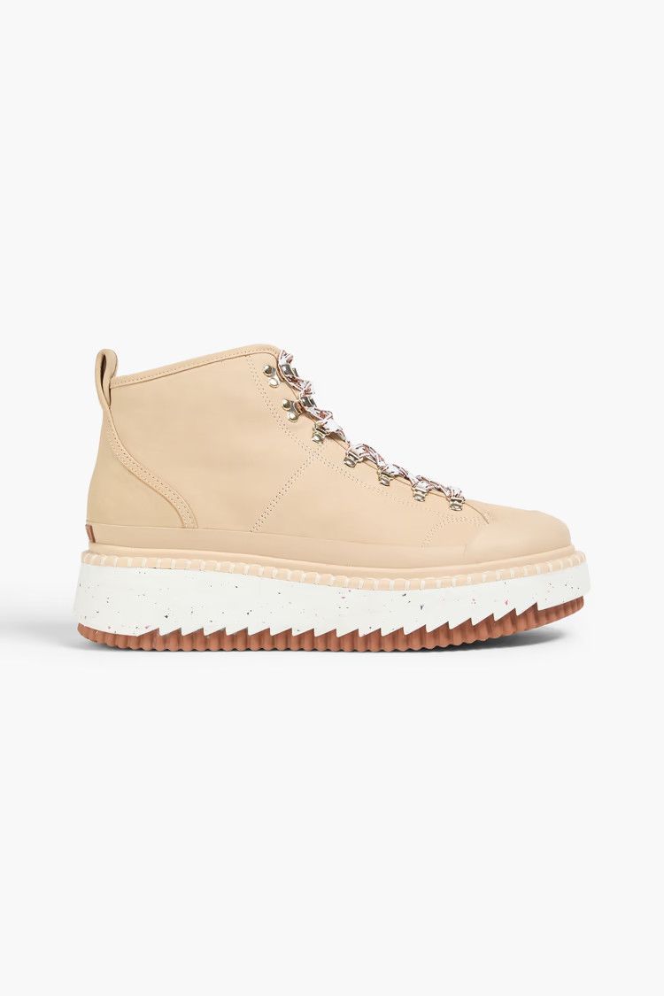 Chloe o1y0825 Ankle Boots in Beige Size US 5 / IT 35 - 1 Thumbnail