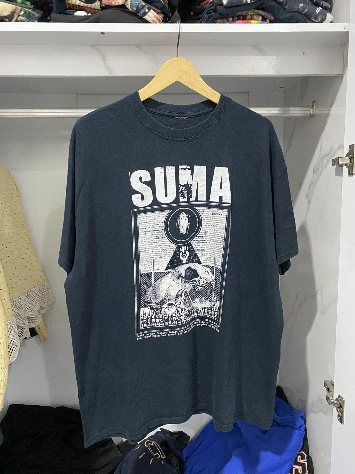 Band Tees Suma Skull Sludgemetal Eyehategod Acidbath Jesu Band tee Size US L / EU 52-54 / 3 - 1 Thumbnail