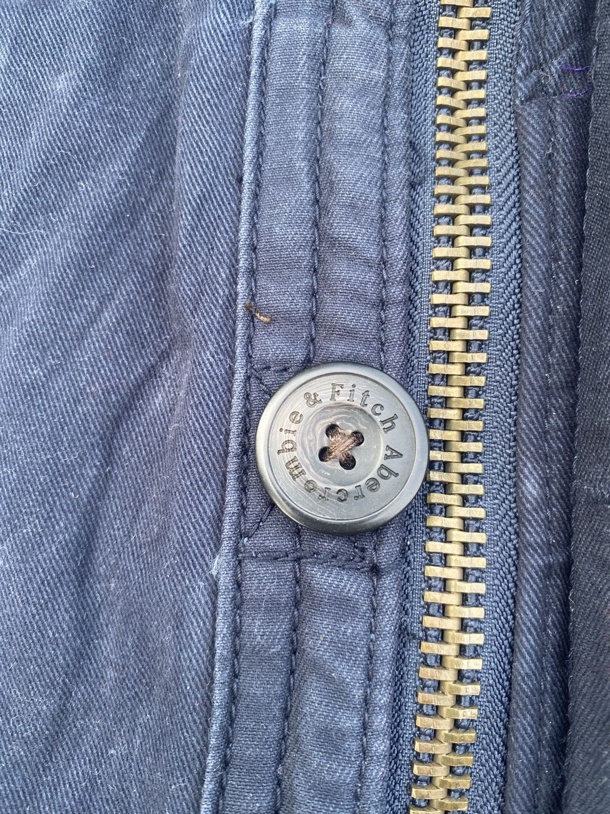 Vintage Abercrombie & fitch vintage acid wash denim Sentinel Jacket Size US S / EU 44-46 / 1 - 5 Thumbnail