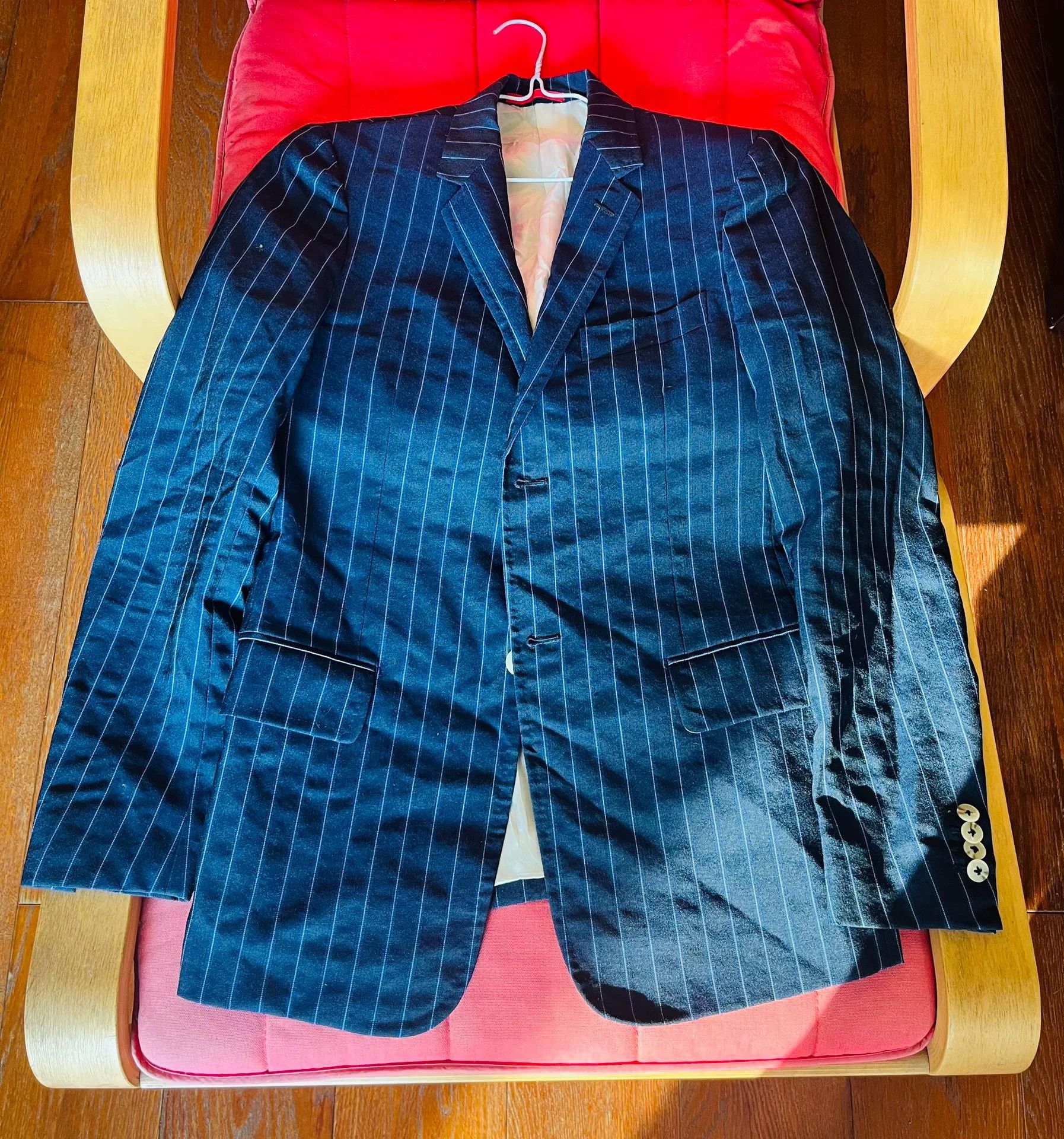 Isaia ISAIA Italian Made Blue Suit Size 46 Size US S / EU 44-46 / 1 - 1 Thumbnail