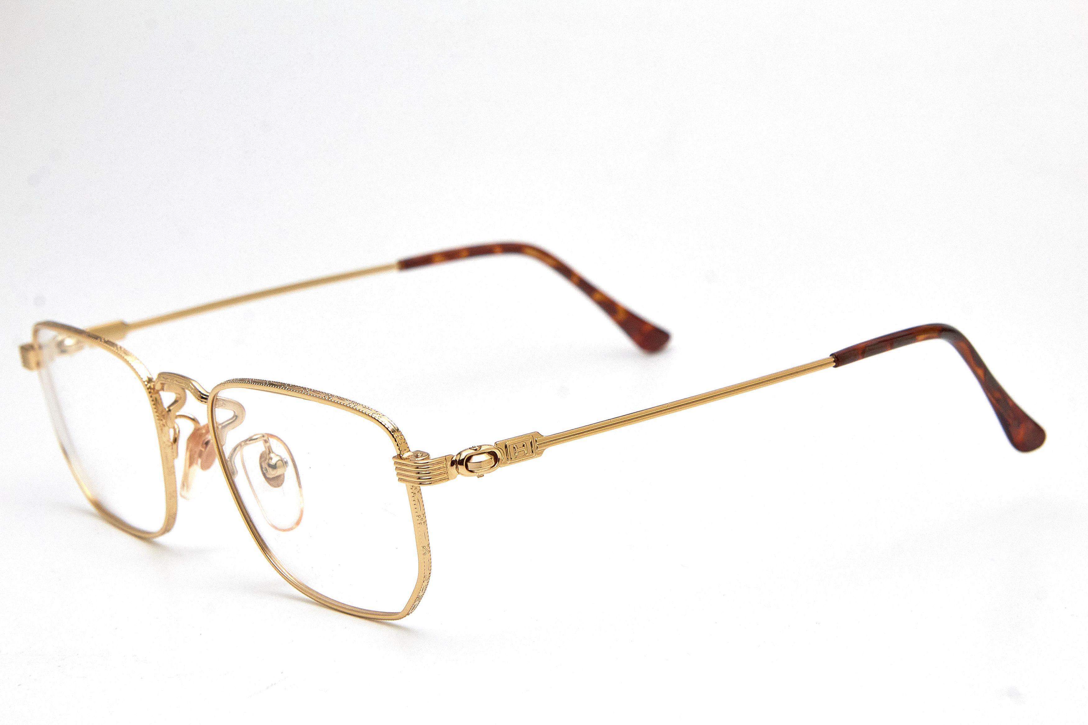 Vintage Old Money CUSTOM ORDER Gold Rectangular Quiet Lux Specs Size ONE SIZE - 4 Thumbnail
