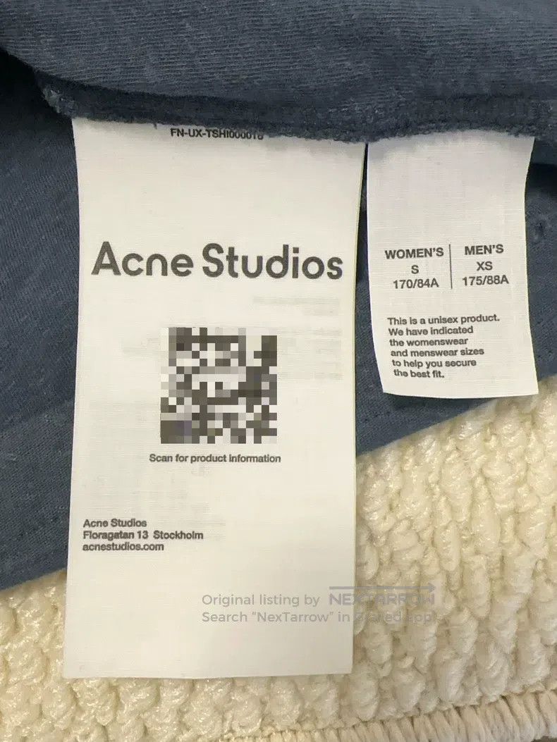 Acne Studios Acne Studios 1996 Long Sleeve, Dark Blue Size US XS / EU 42 / 0 - 4 Thumbnail