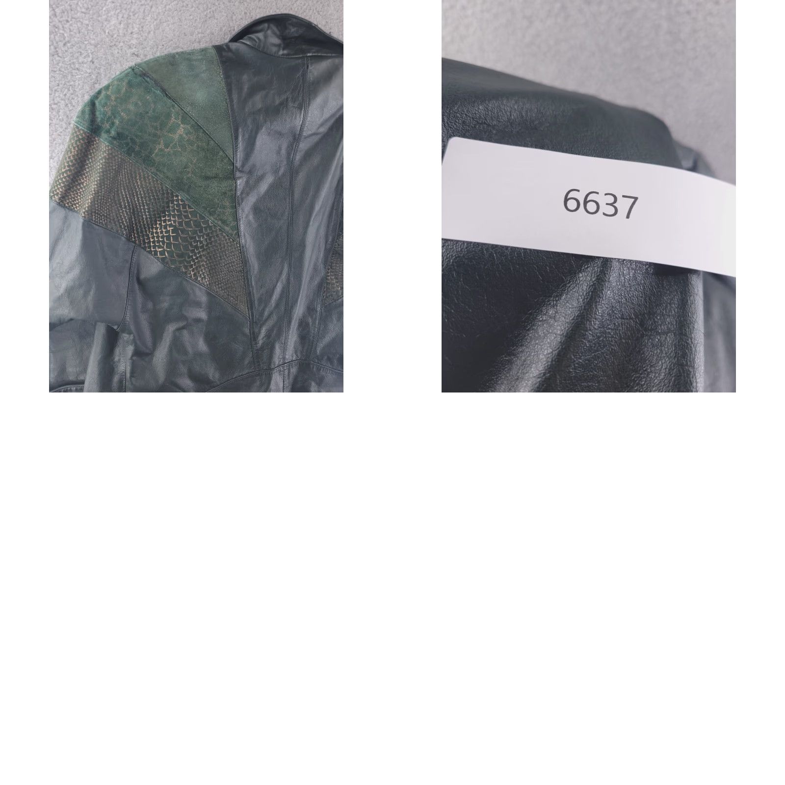 Vintage VINTAGE Avanti Jacket Womens M Green Leather Duster Overcoat Real Genuine Overcoat Size M / US 6-8 / IT 42-44 - 10 Thumbnail