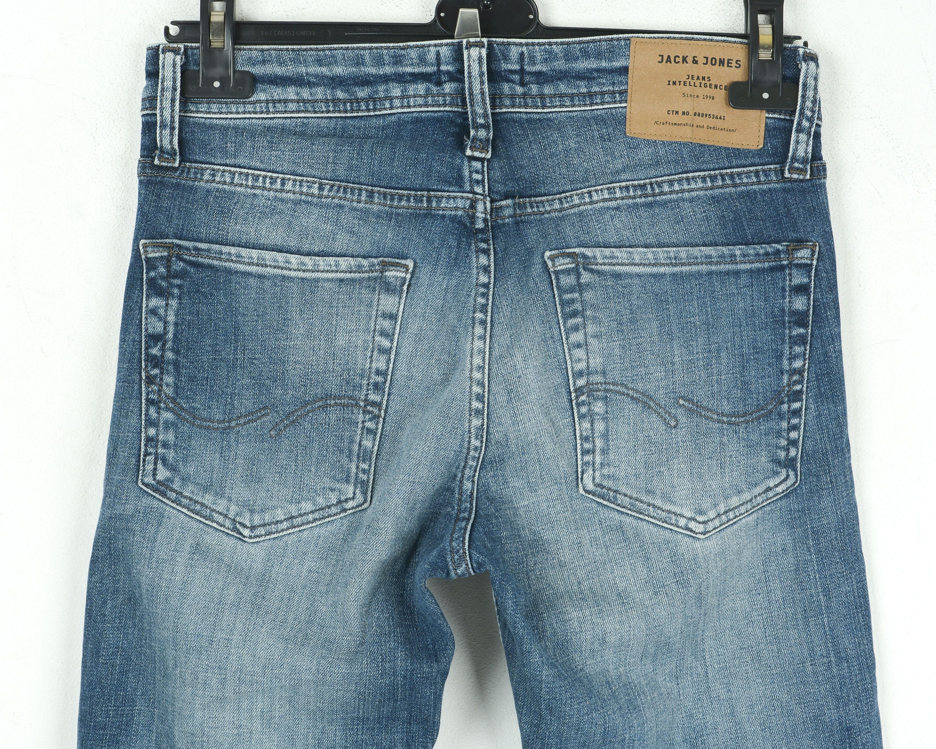 Jack & Jones Glenn Mens W29 L32 Slim Tapered Jeans Denim Pants Trousers Size US 29 - 5 Thumbnail