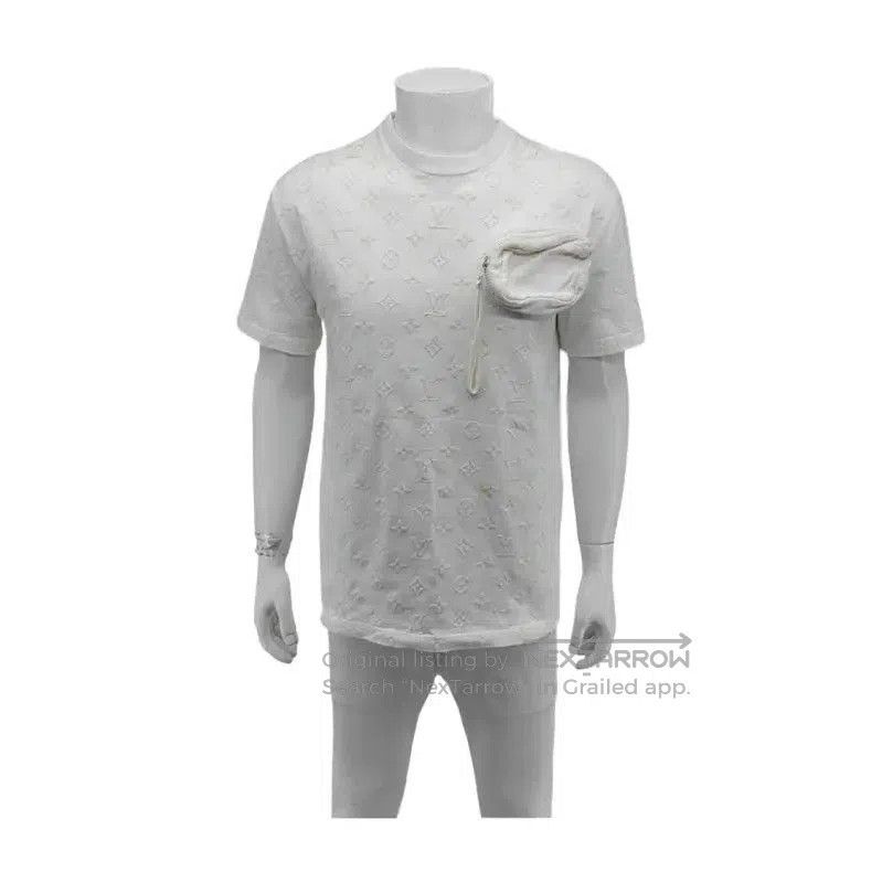 Louis Vuitton Louis Vuitton White Summer Cotton Short Sleeve T-shirt . Size US M / EU 48-50 / 2 - 1 Thumbnail