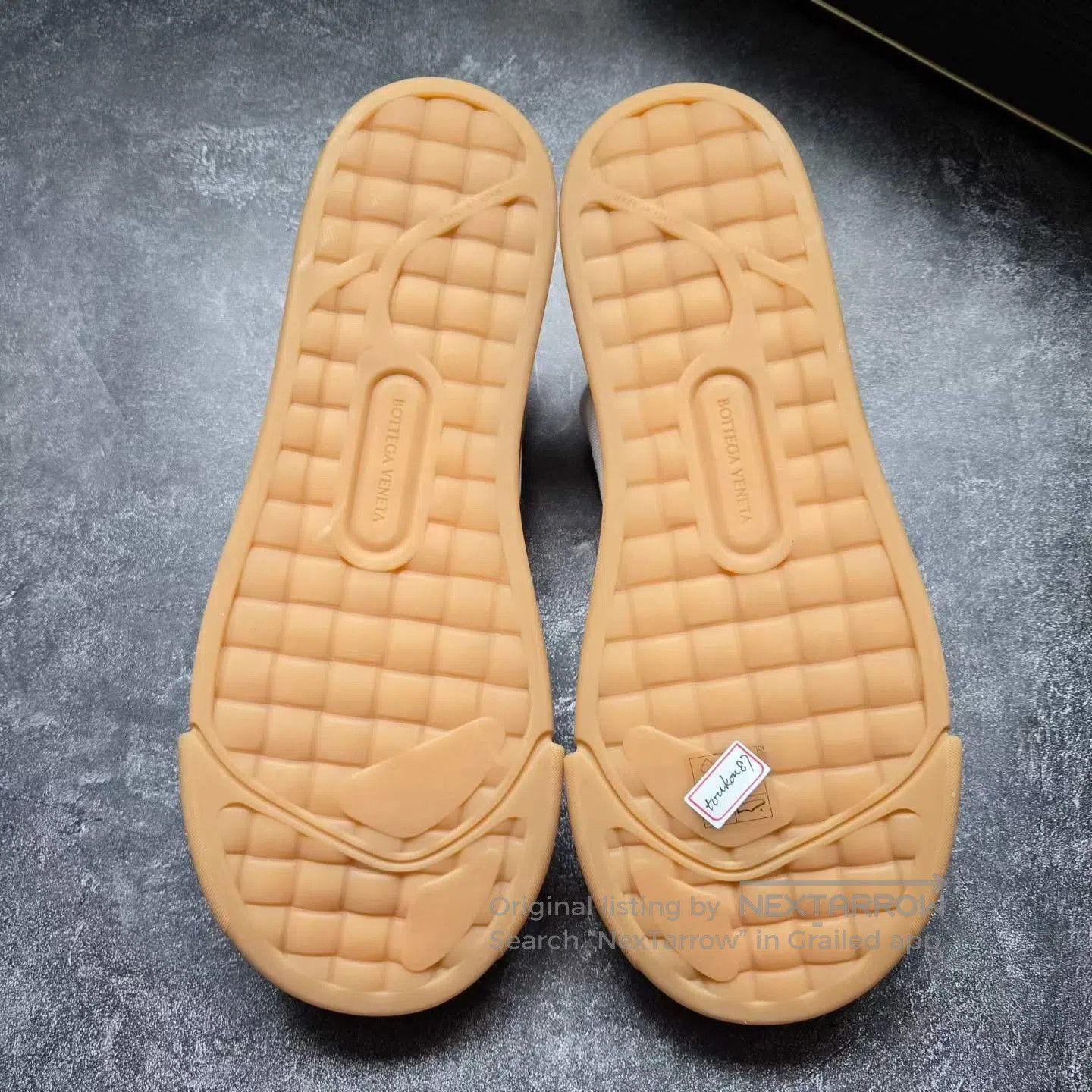 Bottega Veneta Bottega Veneta White and Brown Chunky Sneakers| Size US 8 / EU 41 - 7 Thumbnail