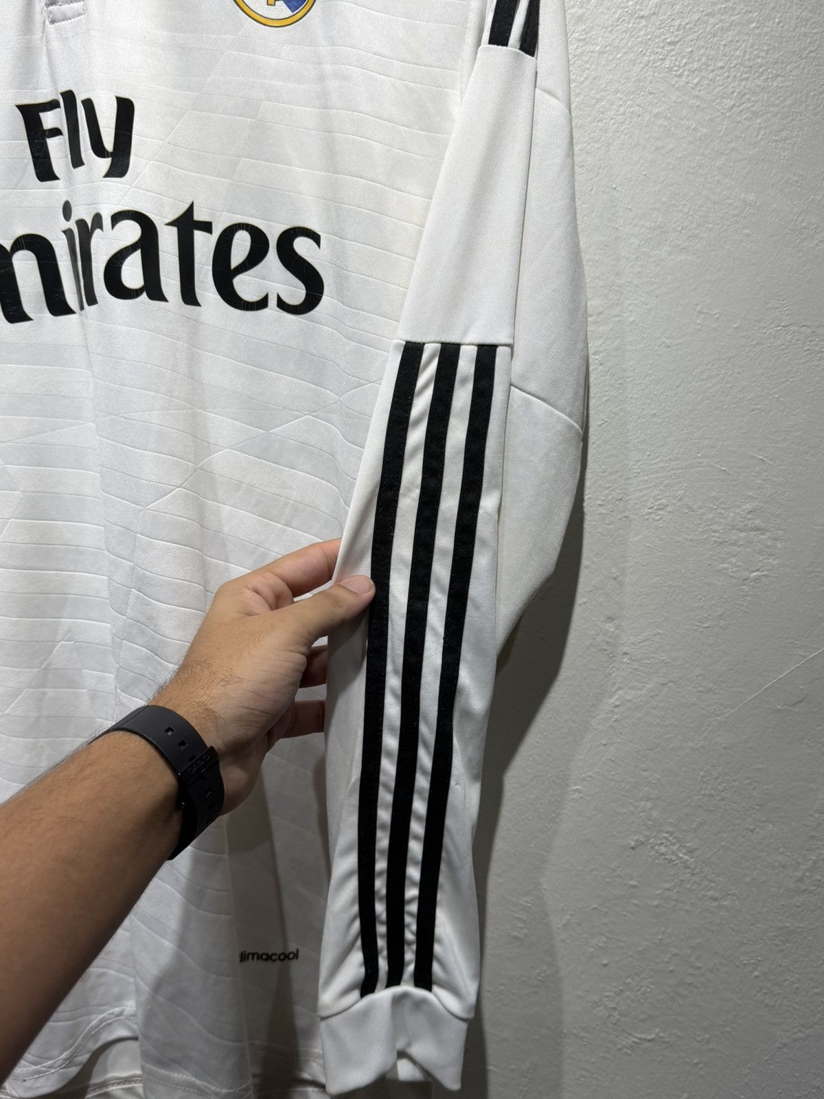 Adidas Adidas Real Madrid 2014/15 longsleeve Jersey Size US XL / EU 56 / 4 - 8 Thumbnail