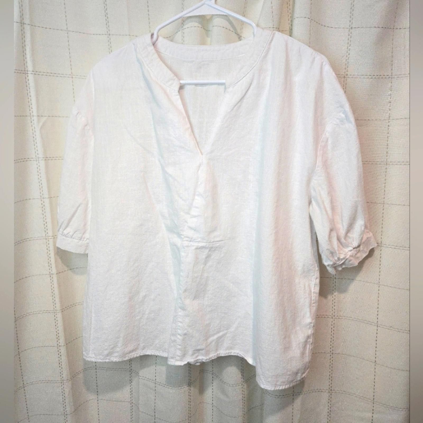 Shein Shein White Top Size L / US 10 / IT 46 - 1 Thumbnail