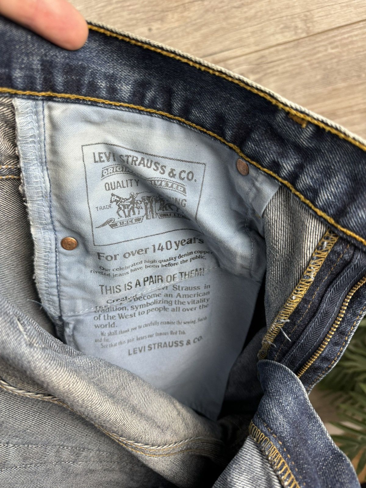 Levi's Vintage Clothing × Vintage Levi’s jeans vintage 516 W32 L34 Size US 32 / EU 48 - 6 Thumbnail