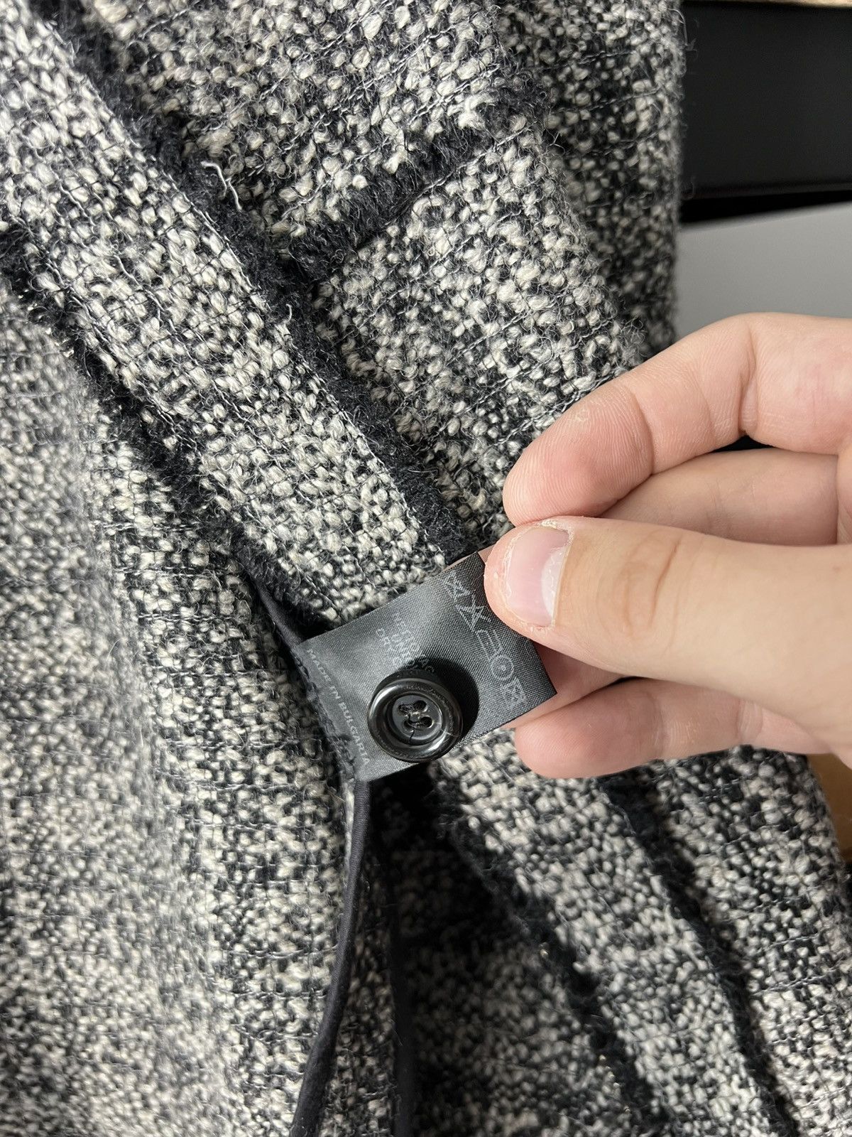 Isabel Marant Etoile 👑 Isabel Marant Etoile Tweed Wool Linen Blend Blazer Jacket Size M / US 6-8 / IT 42-44 - 12 Thumbnail