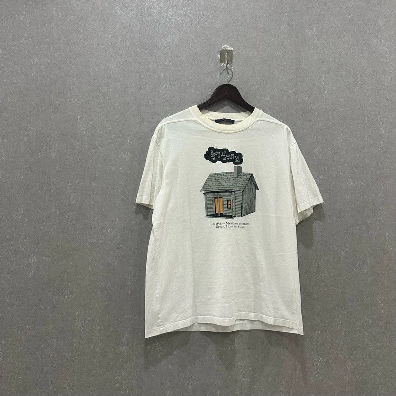 Louis Vuitton LOUIS VUITTON FW22 House Print T-shirt - dmc Size US XL / EU 56 / 4 - 1 Thumbnail