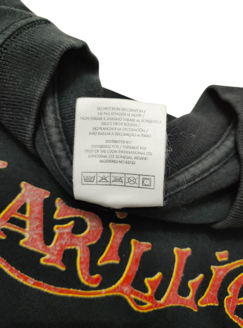 Band Tees × Vintage Vintage 90s MARILLION SCRIPT FOR AJESTER'S TEAR Rock T-Shirt Size US L / EU 52-54 / 3 - 8 Thumbnail