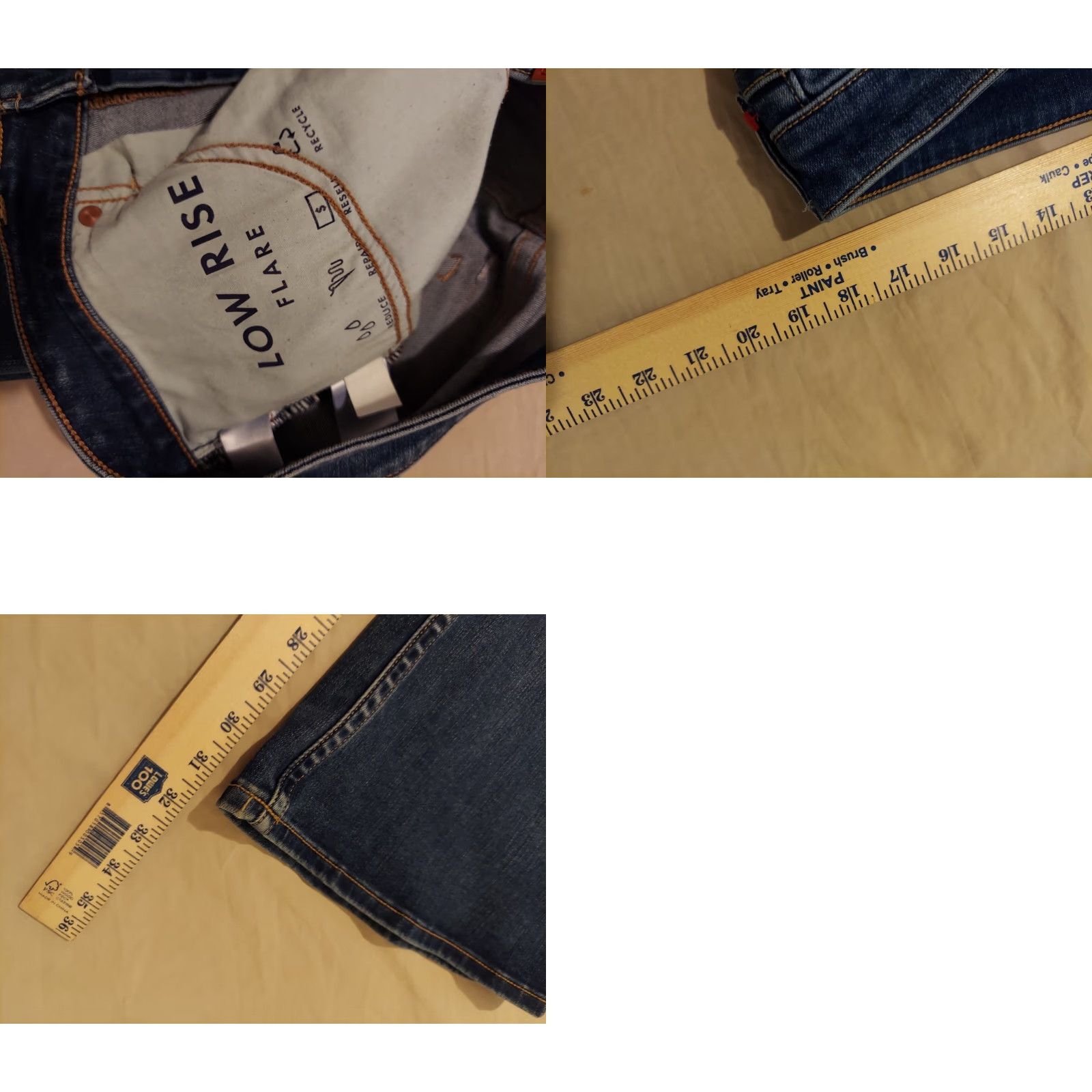 Lucky Brand Womens Lucky Brand Jeans 14 32 Flared Denim Blue Pants Jeans Men’s Womens Size 36" / US 14 / IT 50 - 8 Thumbnail