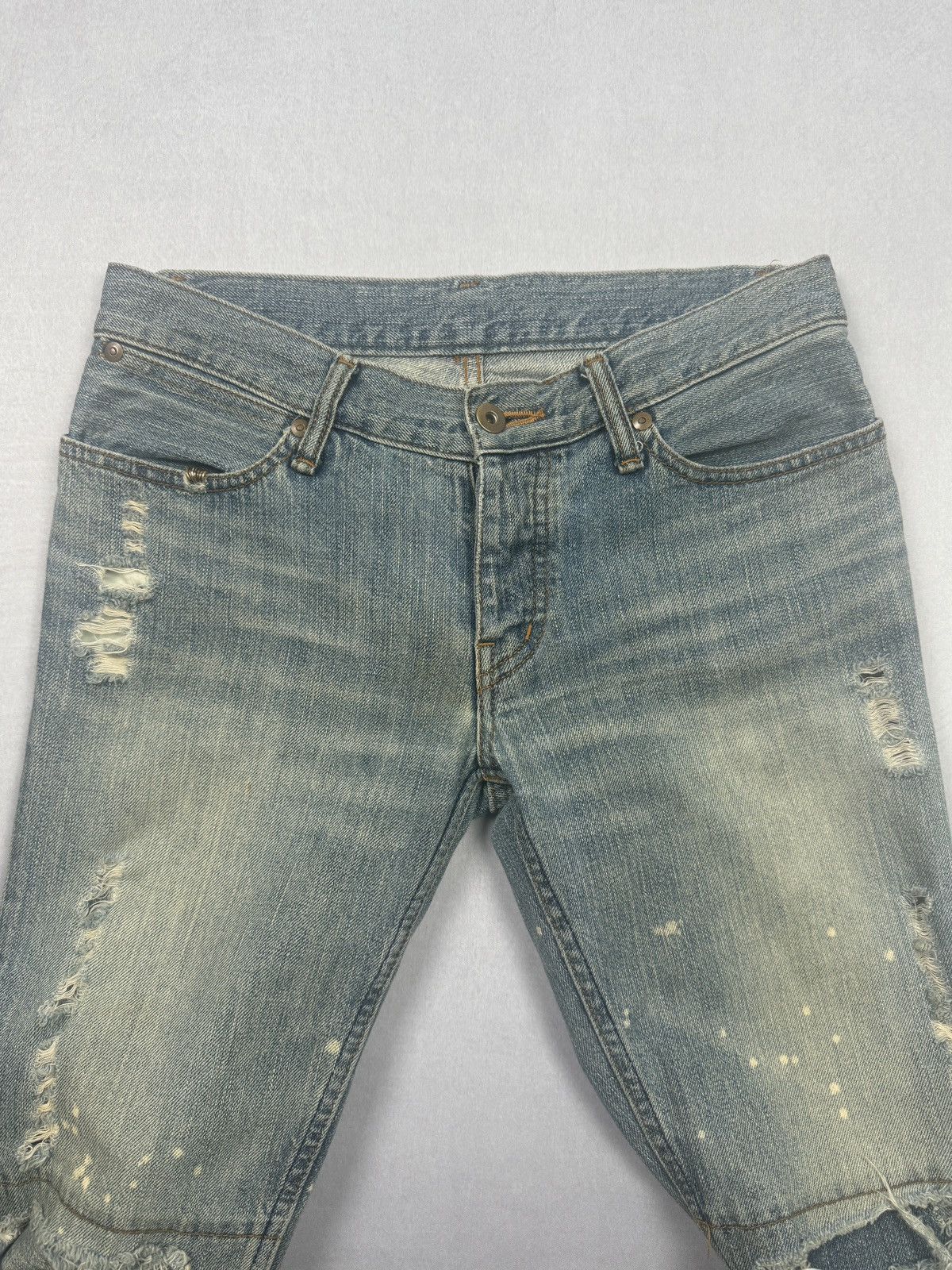 If Six Was Nine Mud Max Piercing Bootcut Jeans Size US 30 / EU 46 - 3 Thumbnail
