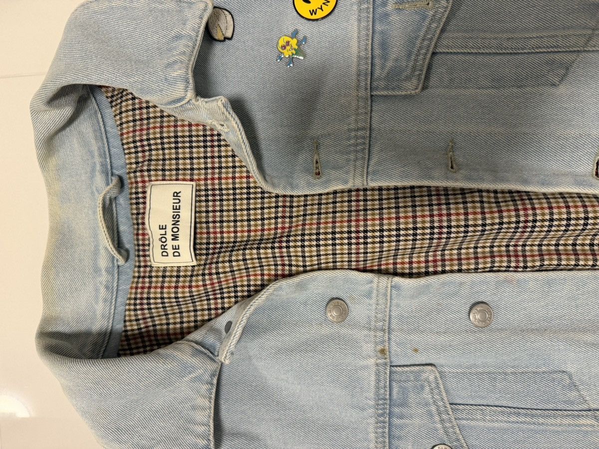 Drole De Monsieur DDM Worldwide Denim Jean Jacket Size US XL / EU 56 / 4 - 9 Thumbnail